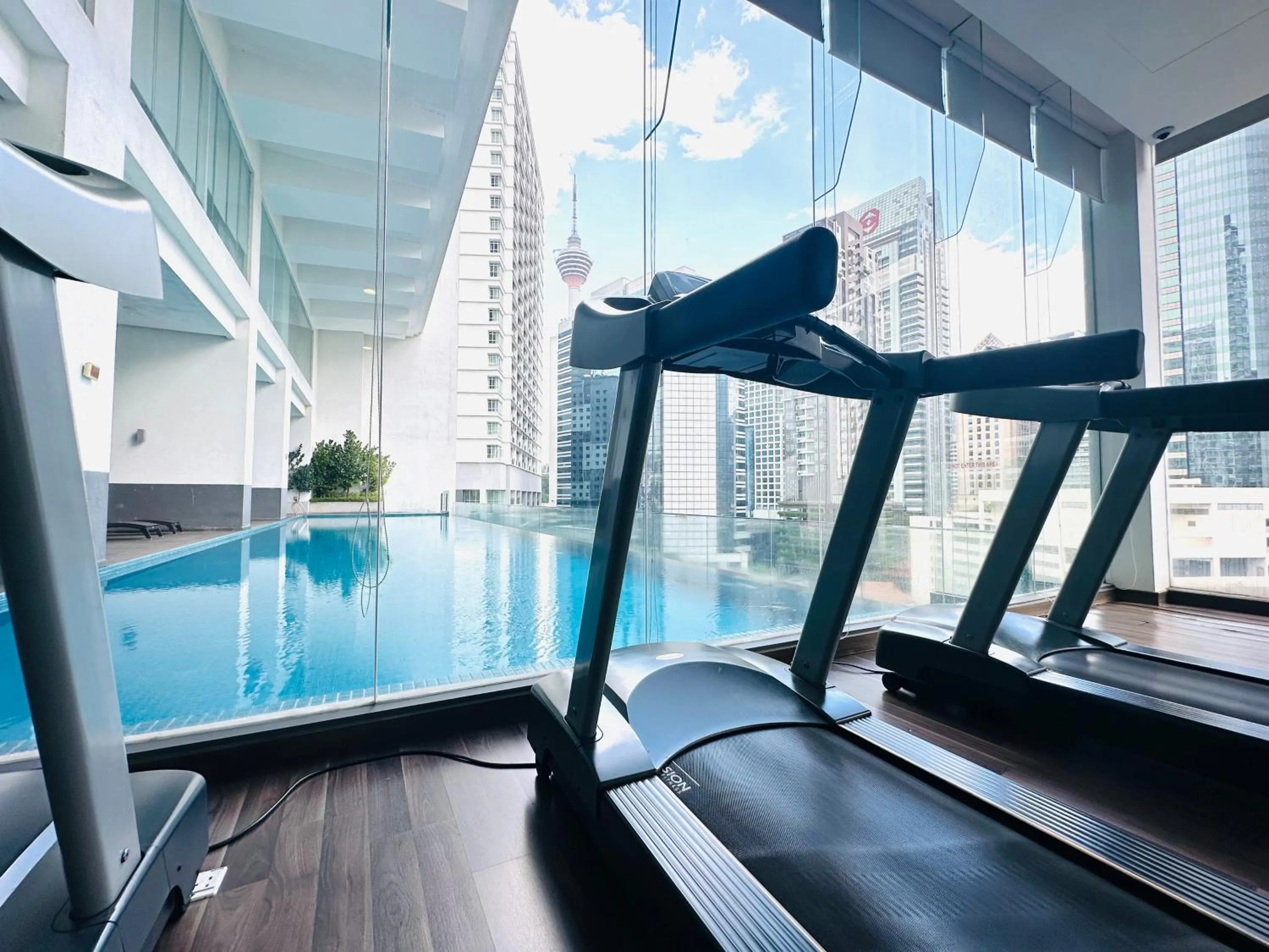 Pool view in One Bukit ceylon @ Bukit Bintang City Centre