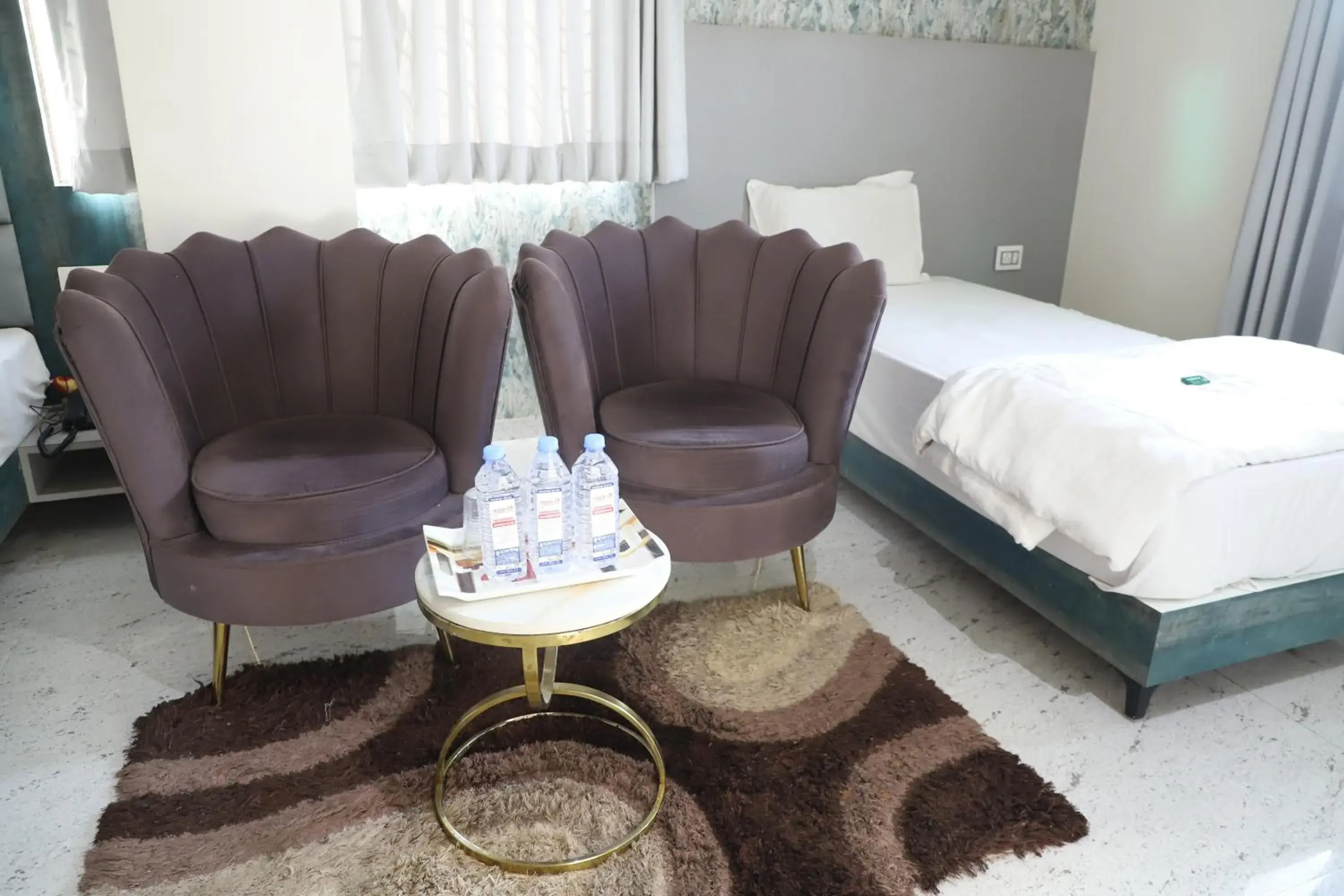 Seating area, Bed in Dnyanprabha Executive Seating area, Bed in Dnyanprabha Executive