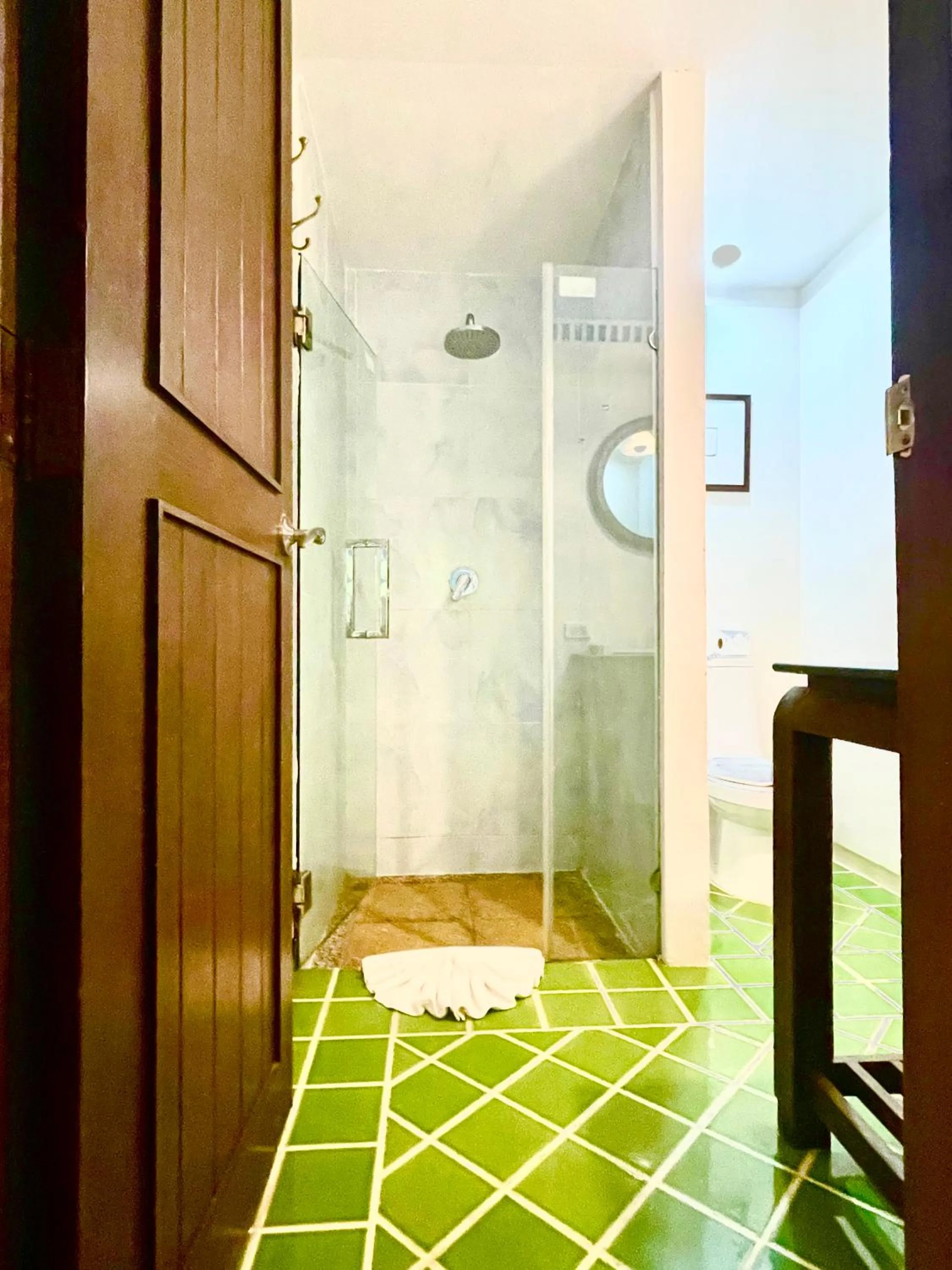 Shower in THE TOP PATONG RESORT.
