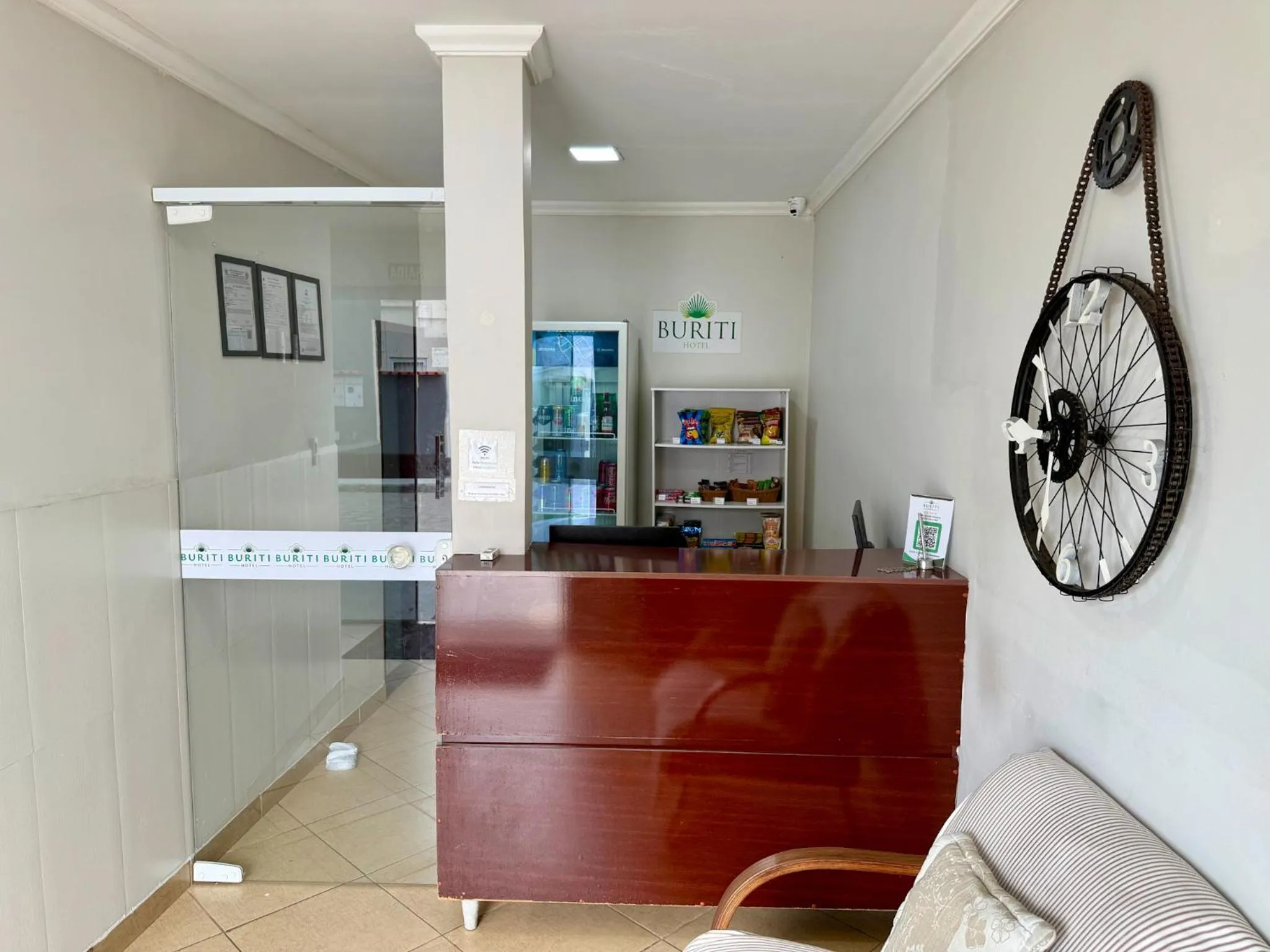 Lobby or reception in Buriti Hotel Aracruz