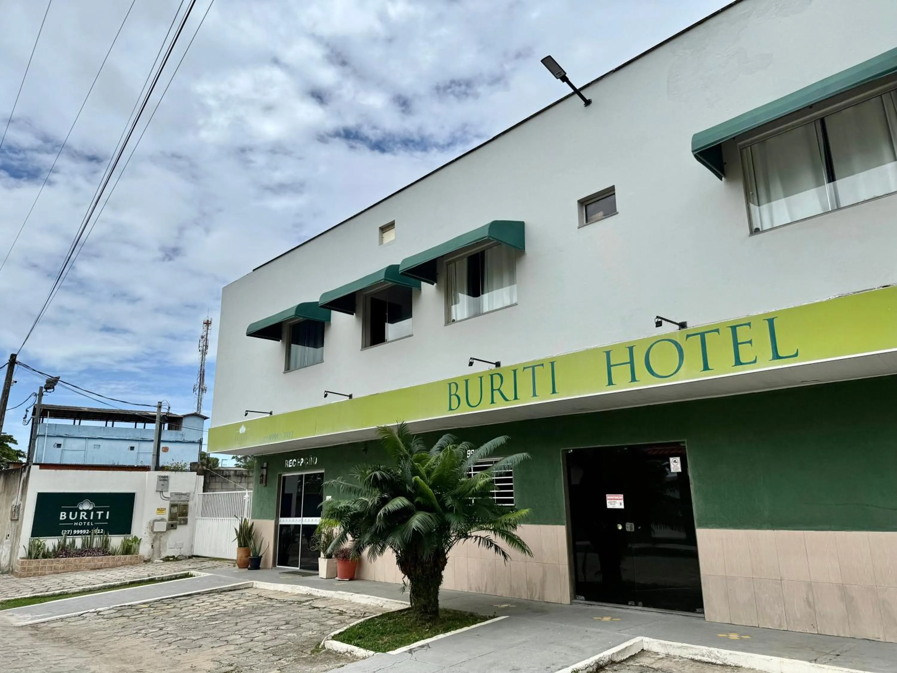Facade/entrance in Buriti Hotel Aracruz