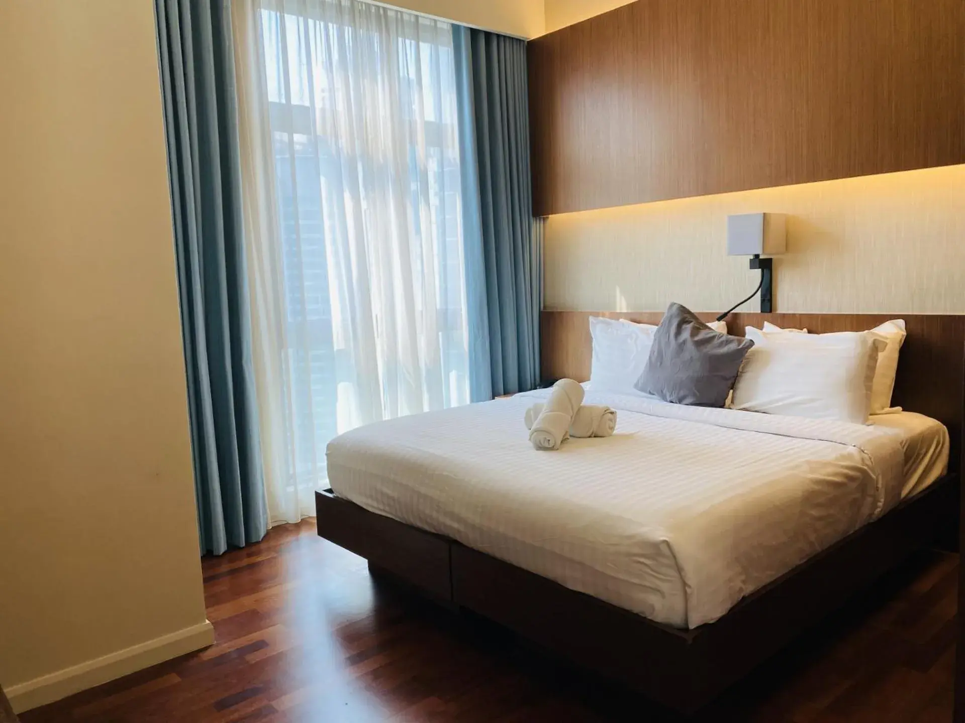 Bed in Tribeca Serviced Hotel by Millennium Bed in Tribeca Serviced Hotel by Millennium