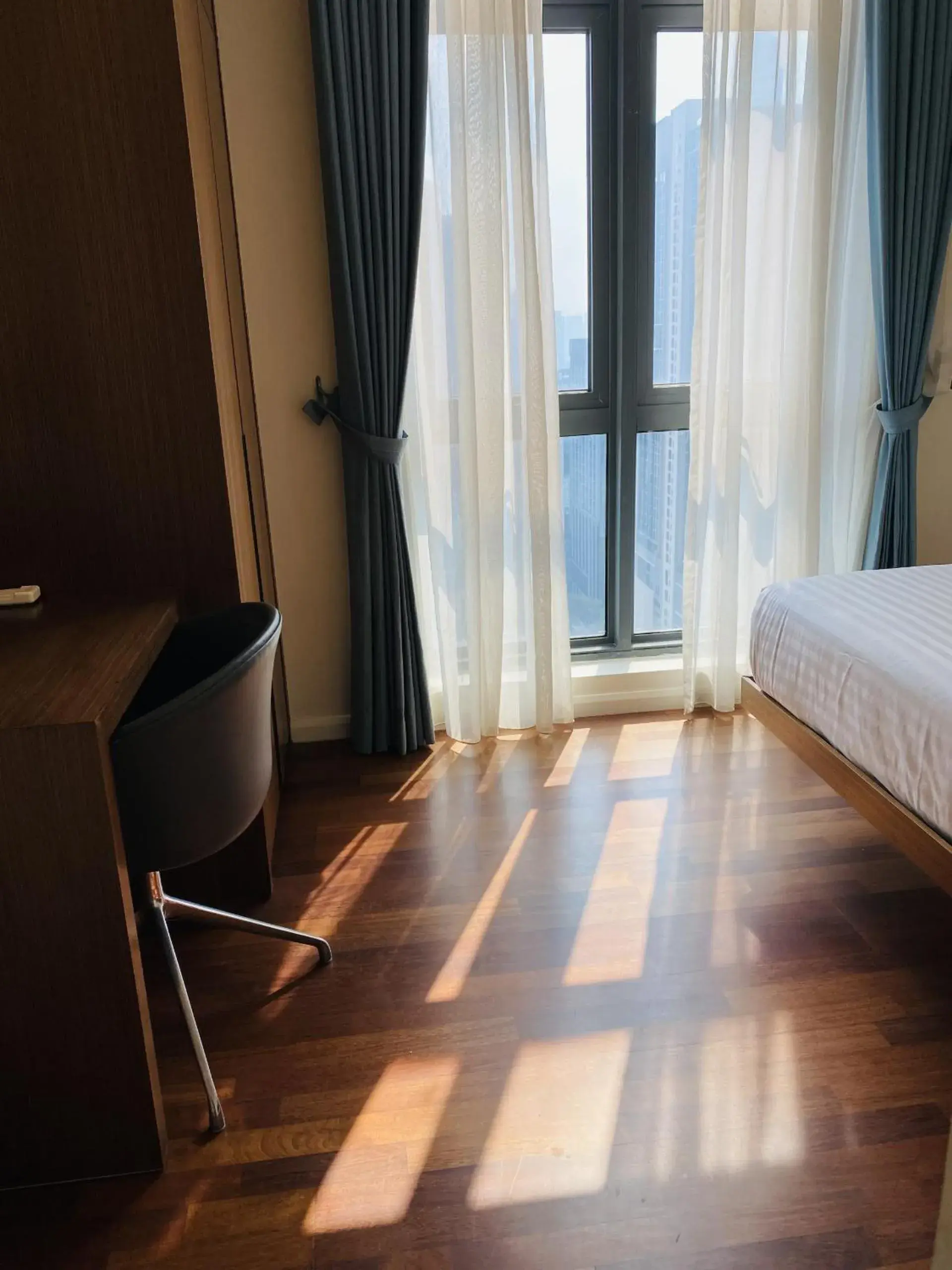 View (from property/room), Bed in Tribeca Serviced Hotel by Millennium View (from property/room), Bed in Tribeca Serviced Hotel by Millennium