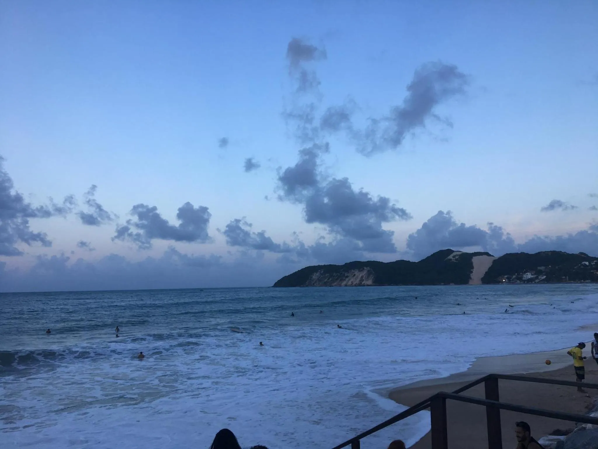 Natural landscape in Ponta Negra Flat