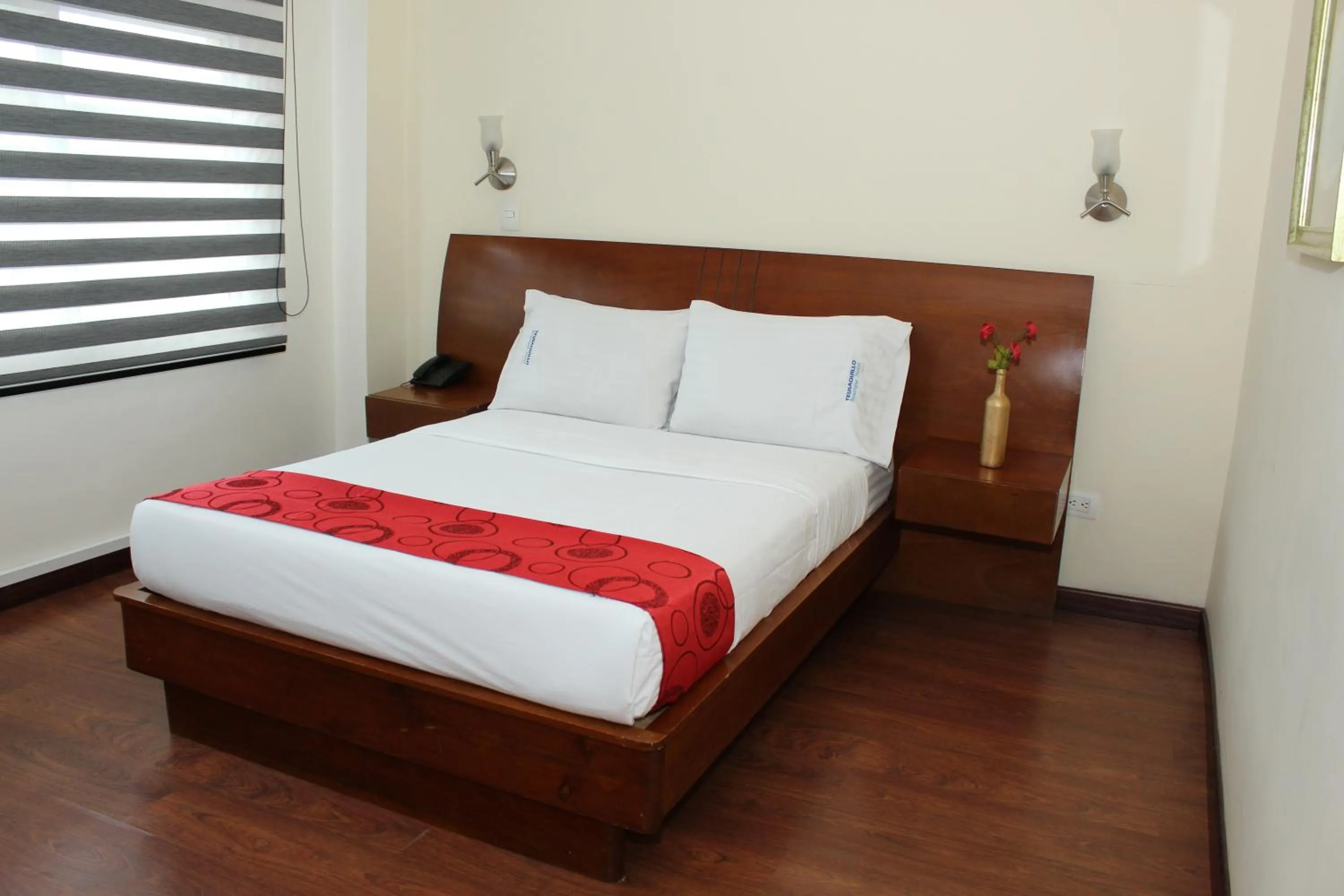 Bed in HOTEL TEUSAQUILLO BOUTIQUE BOGOTA