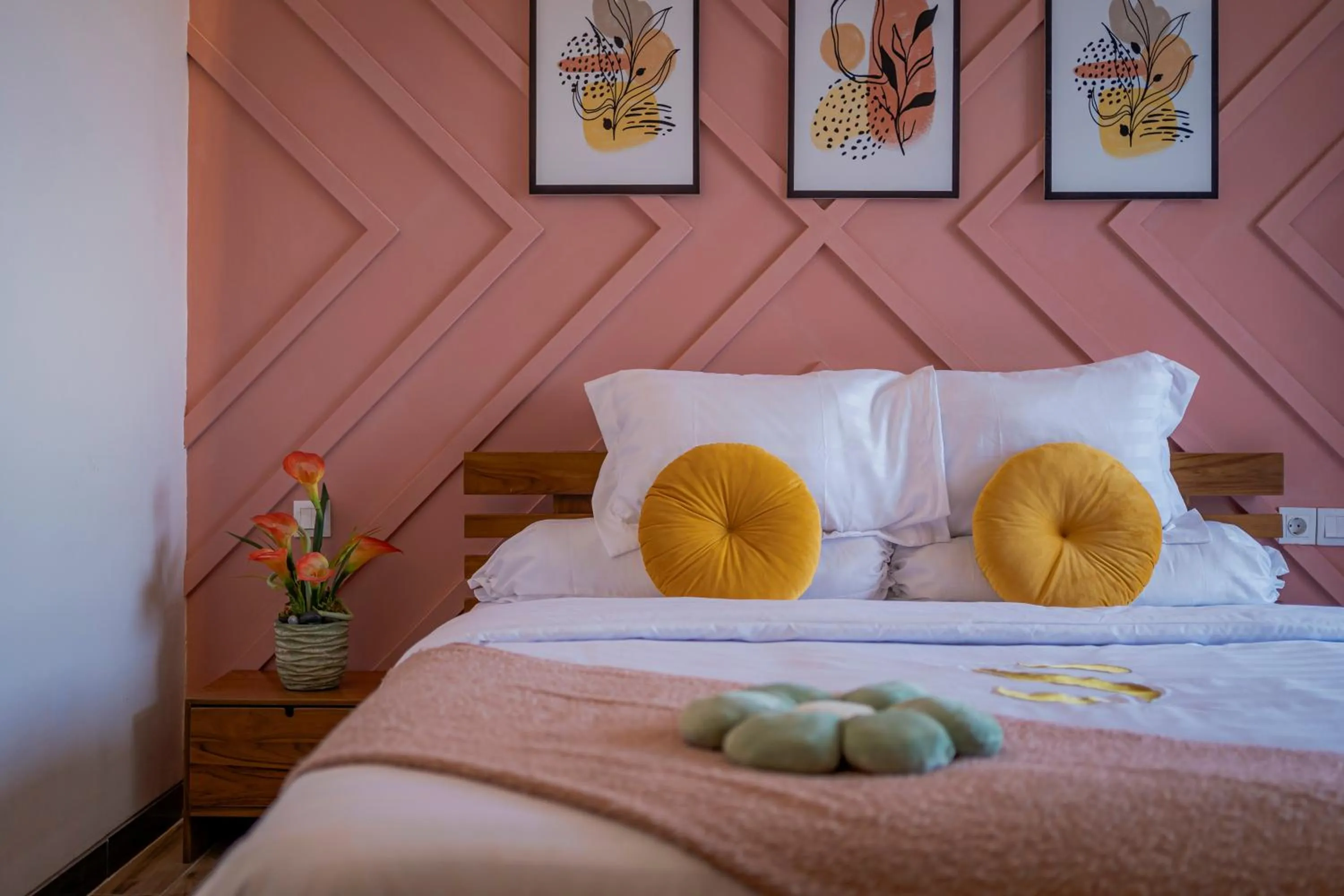 Bed in Stay.vie Hotel