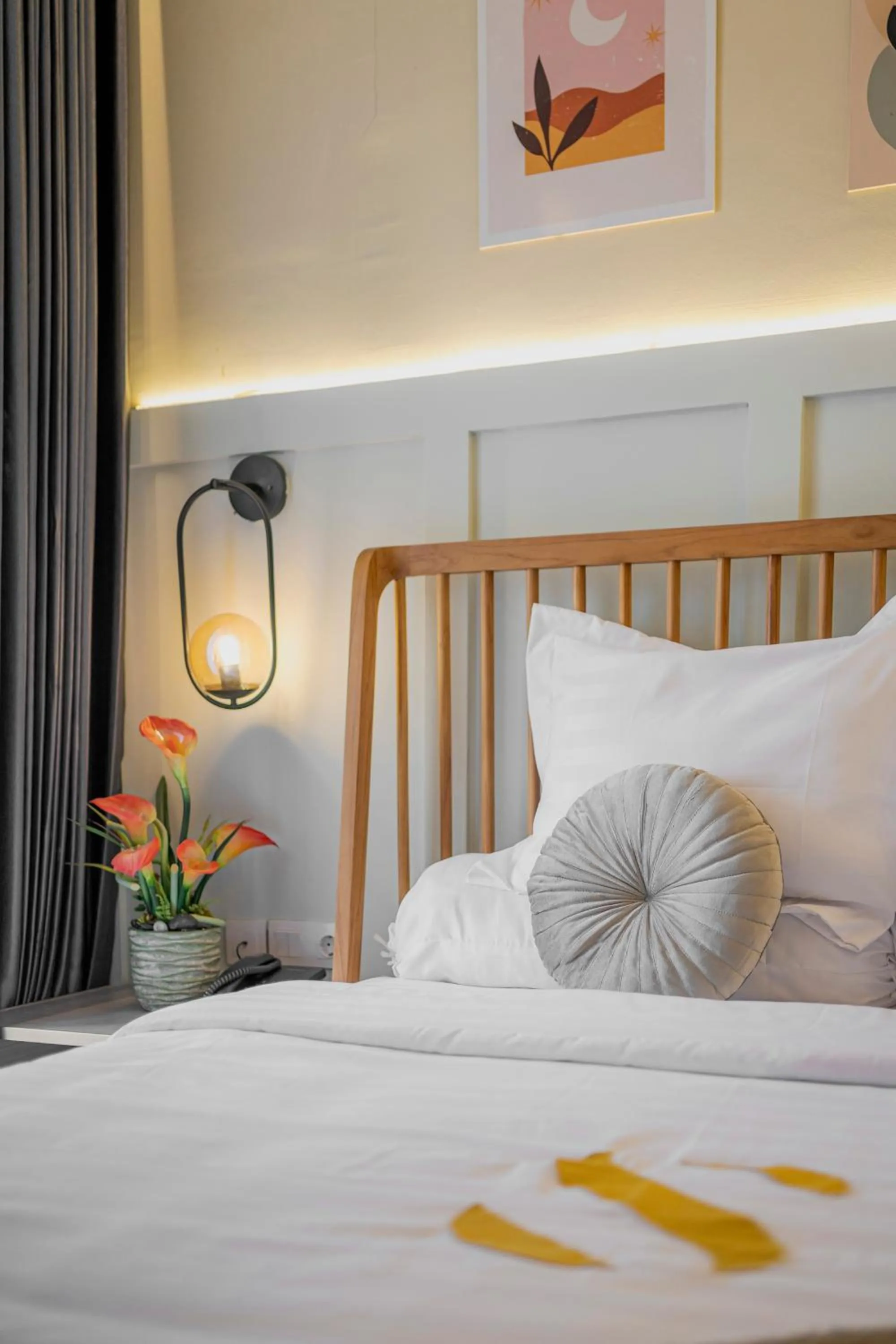 Bed in Stay.vie Hotel