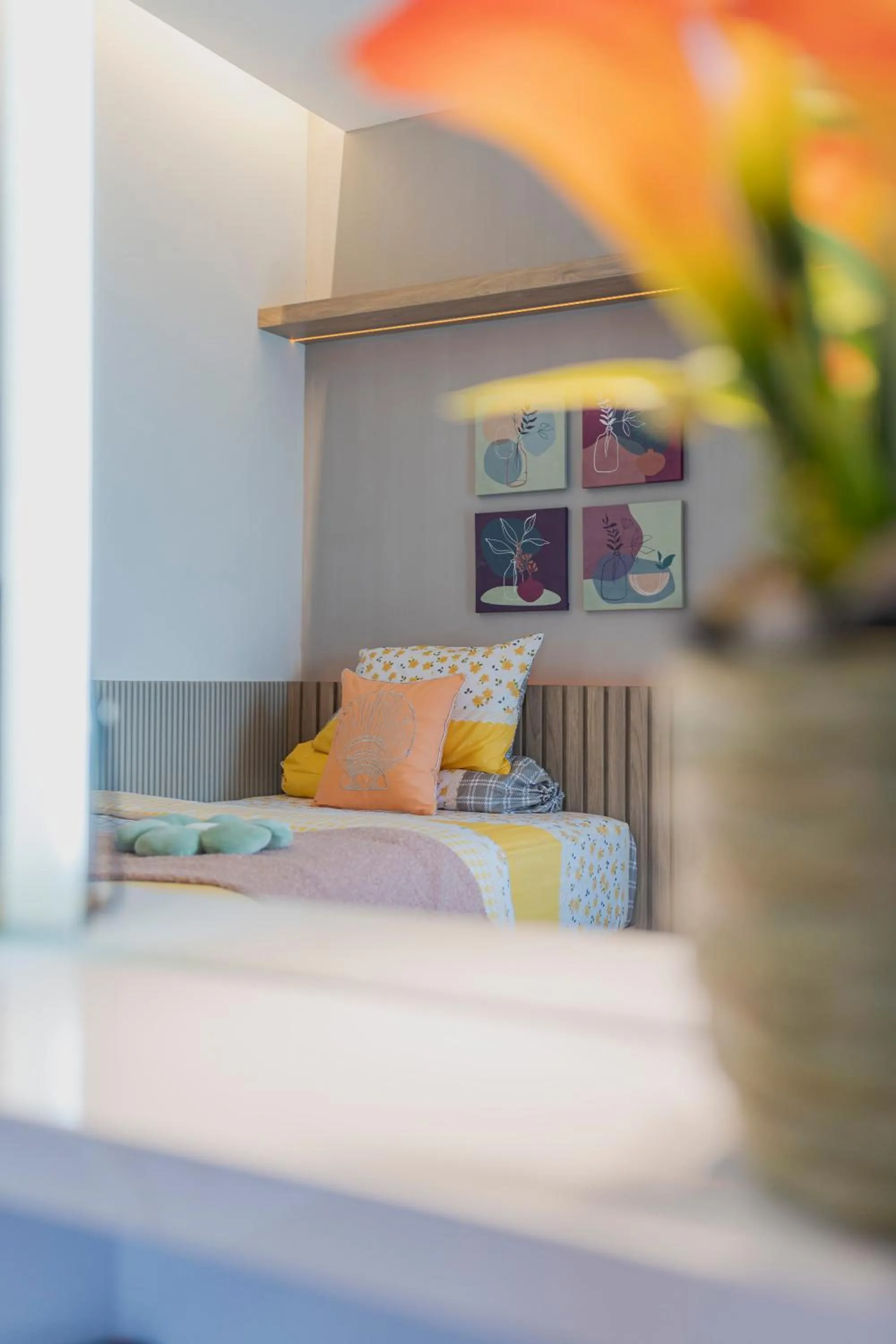 Bed in Stay.vie Hotel