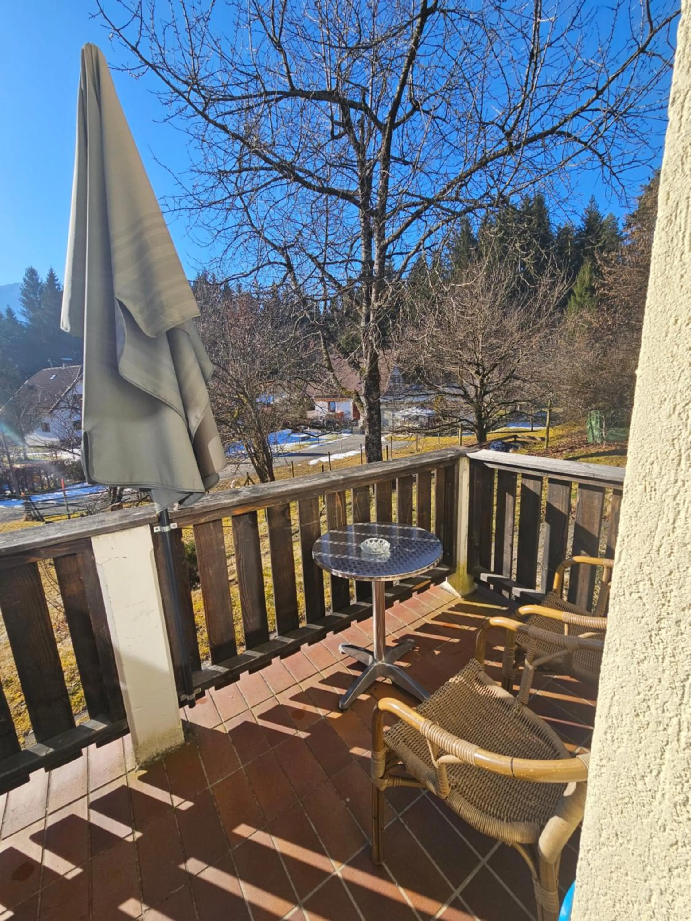 Natural landscape in Karawanken Lodge