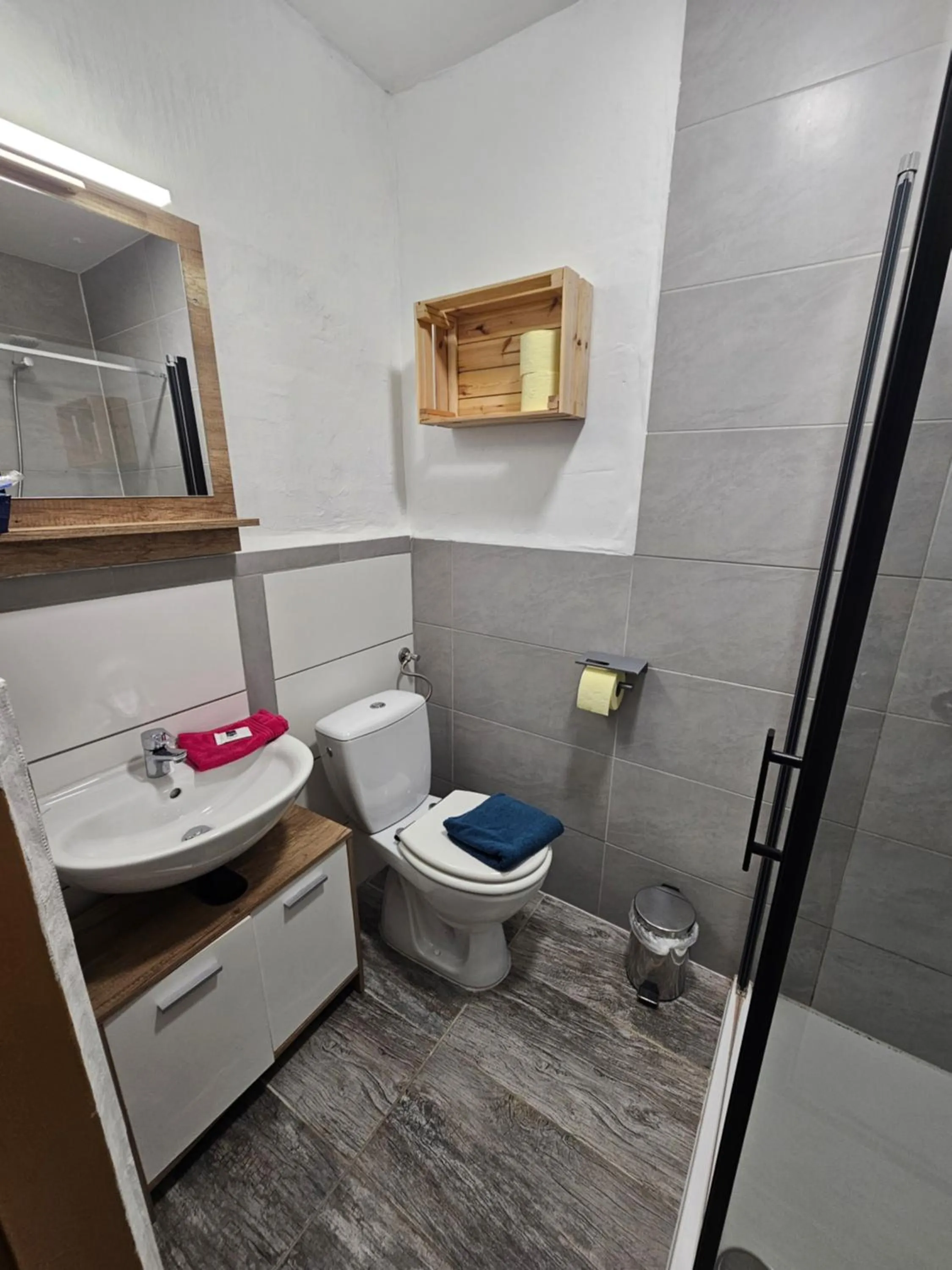 Bathroom in Karawanken Lodge