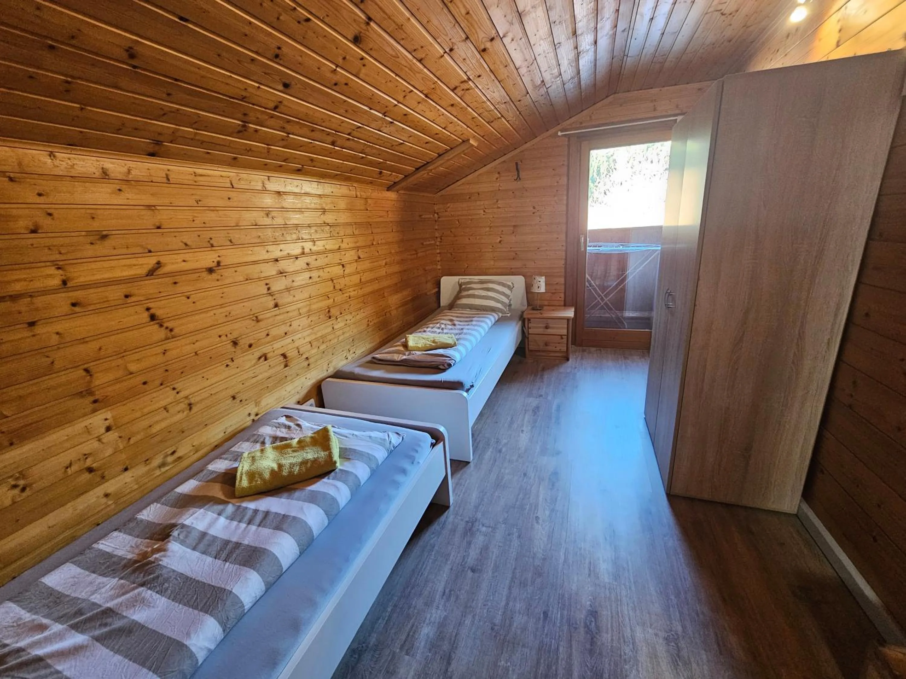 Bed in Karawanken Lodge