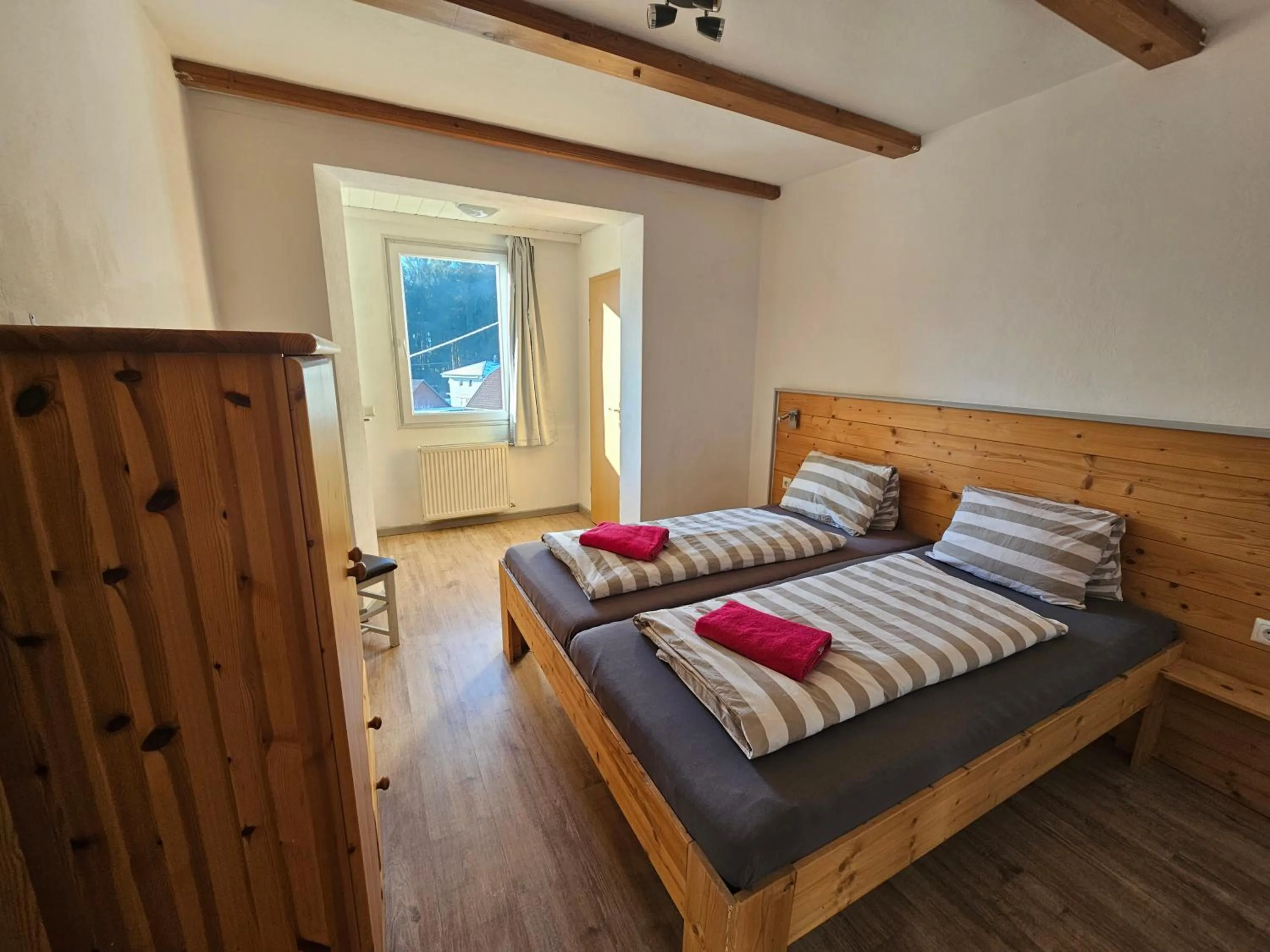 Bedroom, Bed in Karawanken Lodge