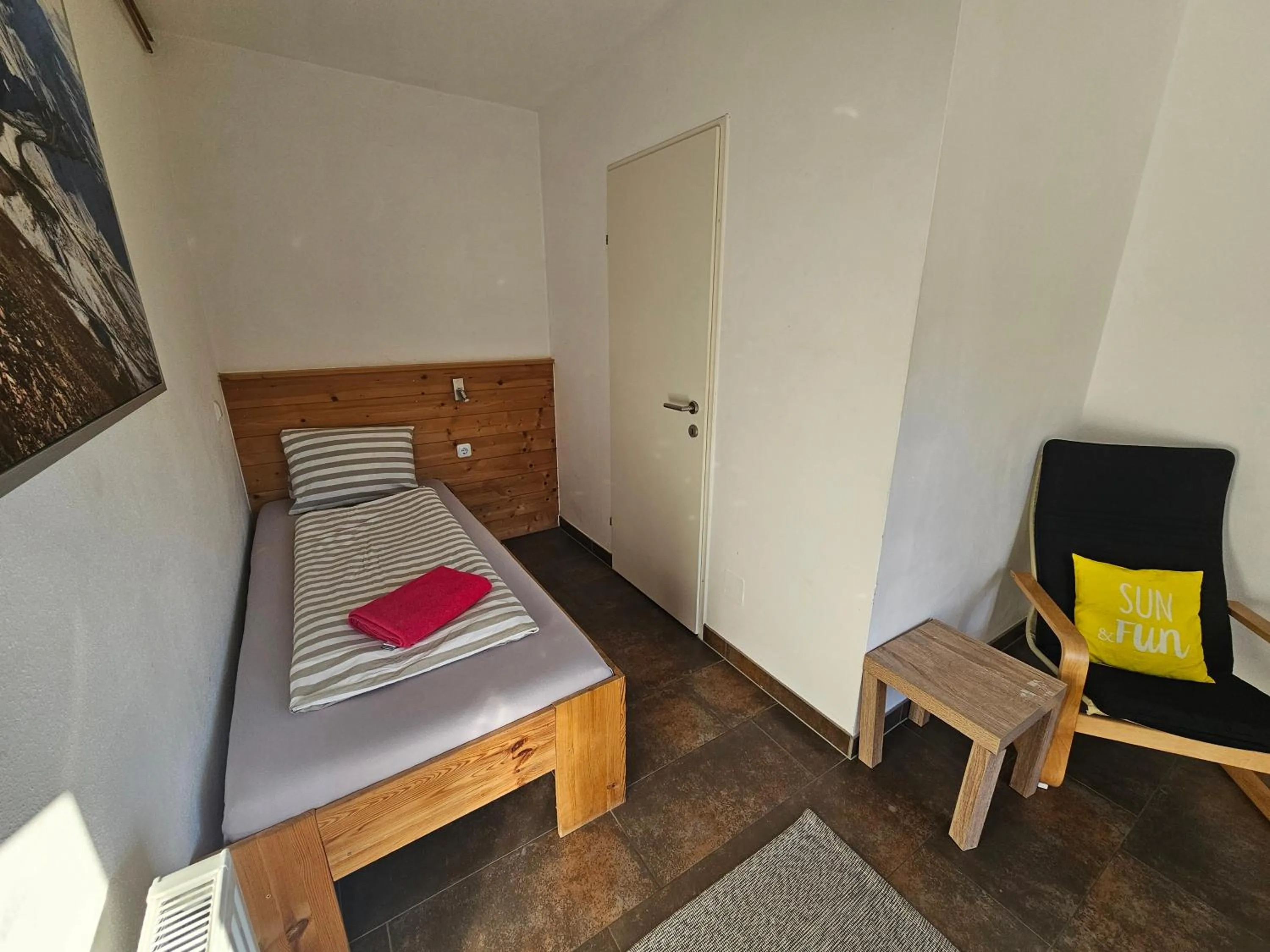 Photo of the whole room, Bed in Karawanken Lodge