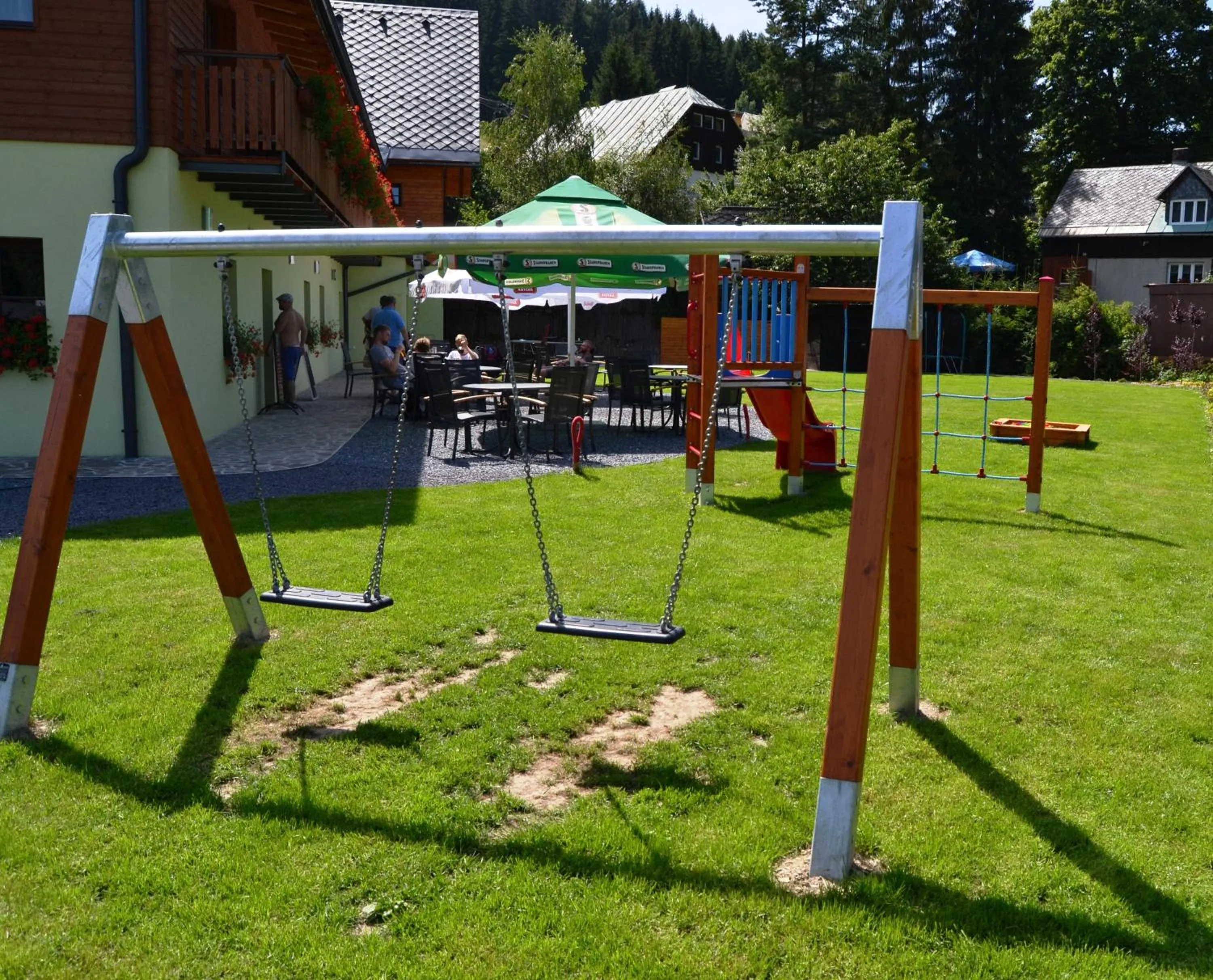 Children play ground in Wellness hotel Sauna
