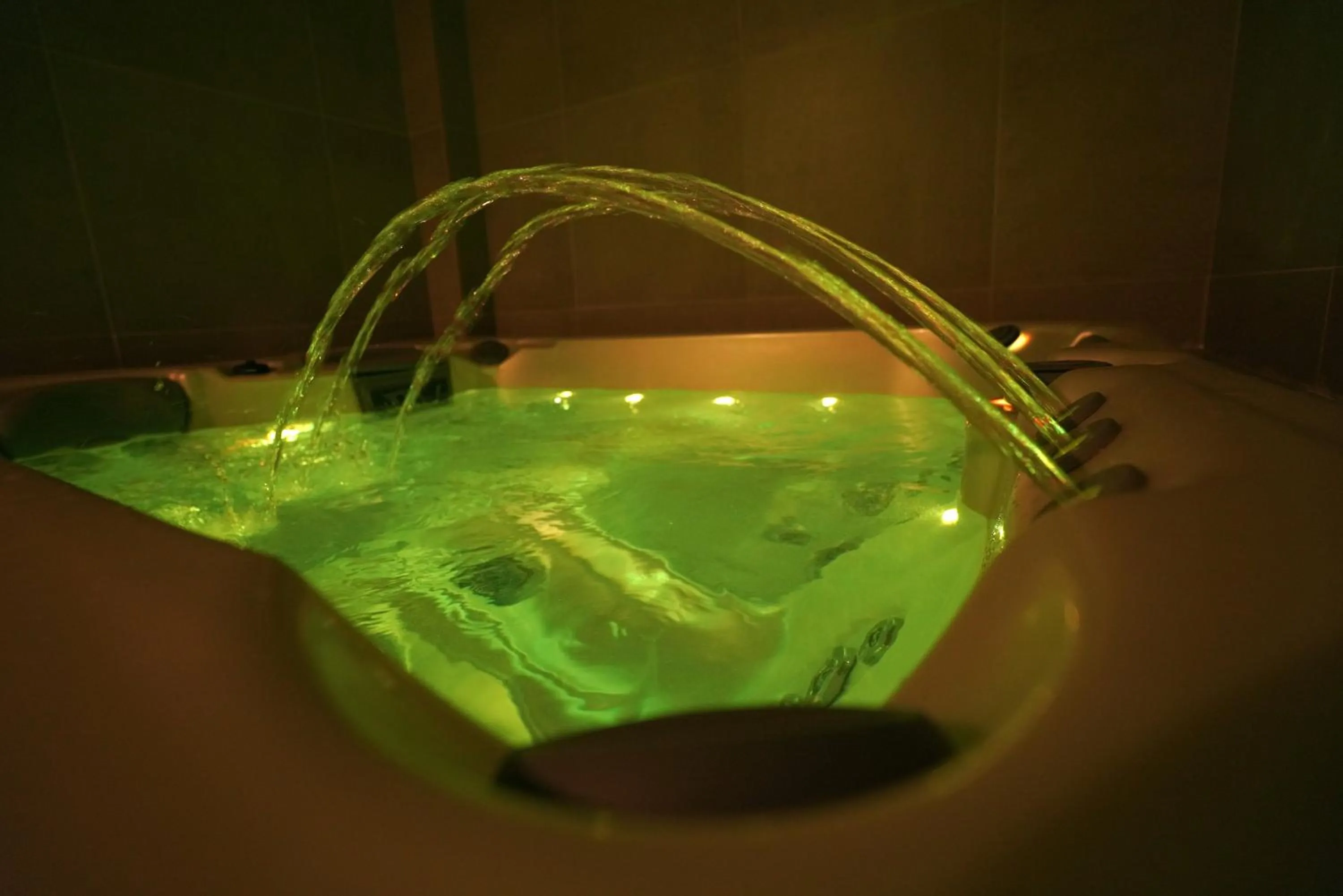 Hot Tub in Wellness hotel Sauna