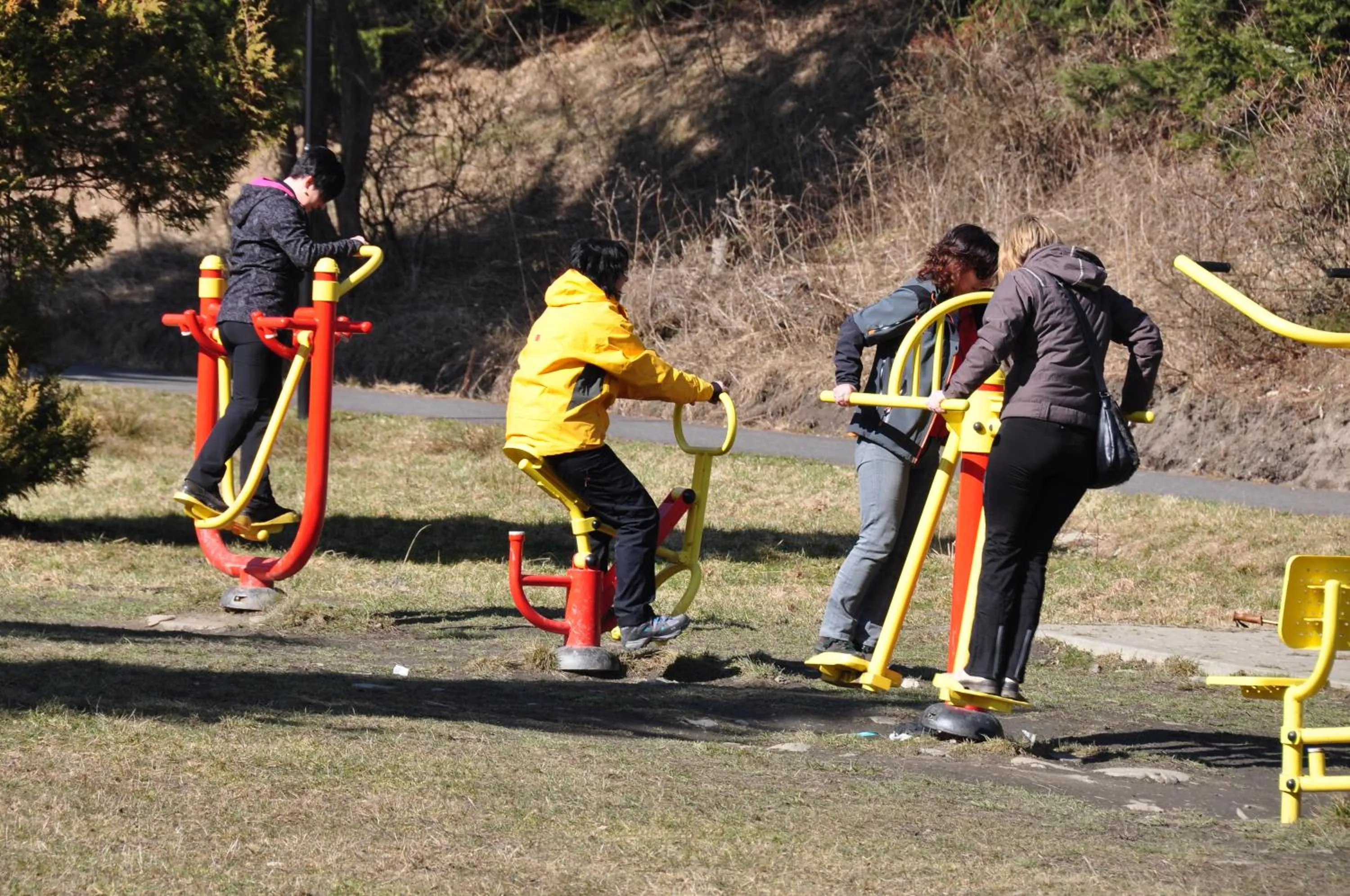 Children play ground in Wellness hotel Sauna