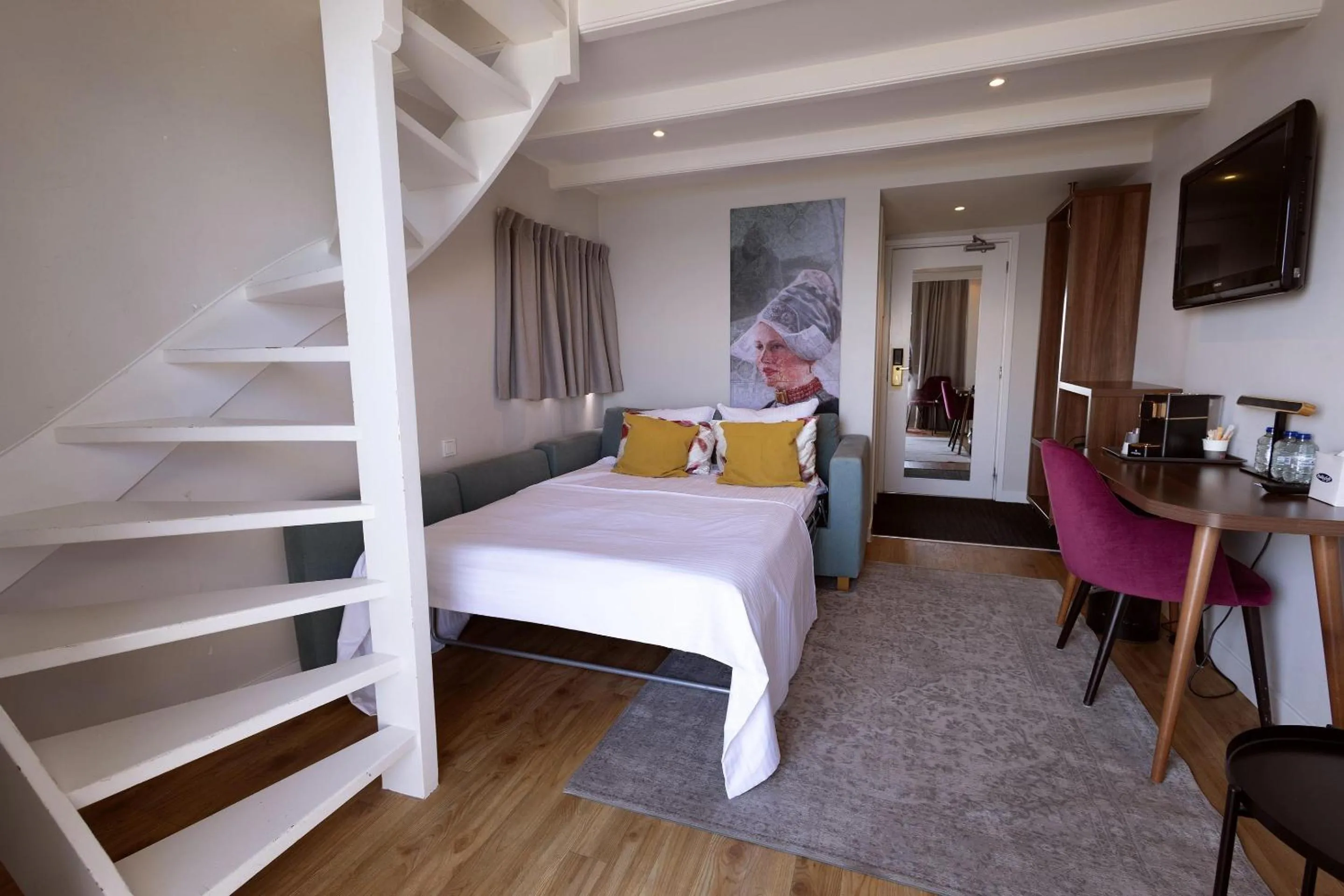 Bedroom, Bed in Hotel Spaander BW Signature Collection