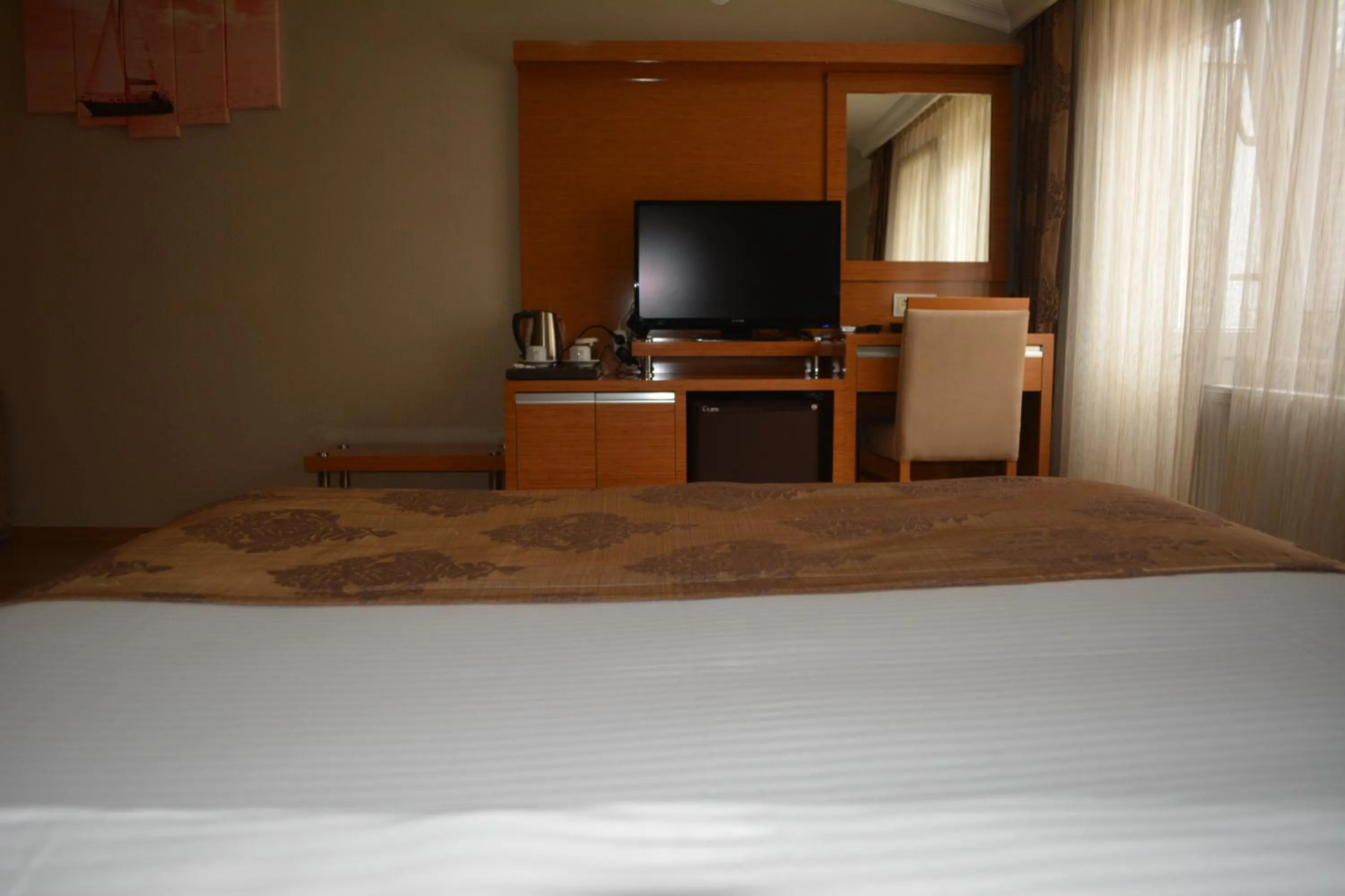 Bed in Serenti Pamuk Hotel