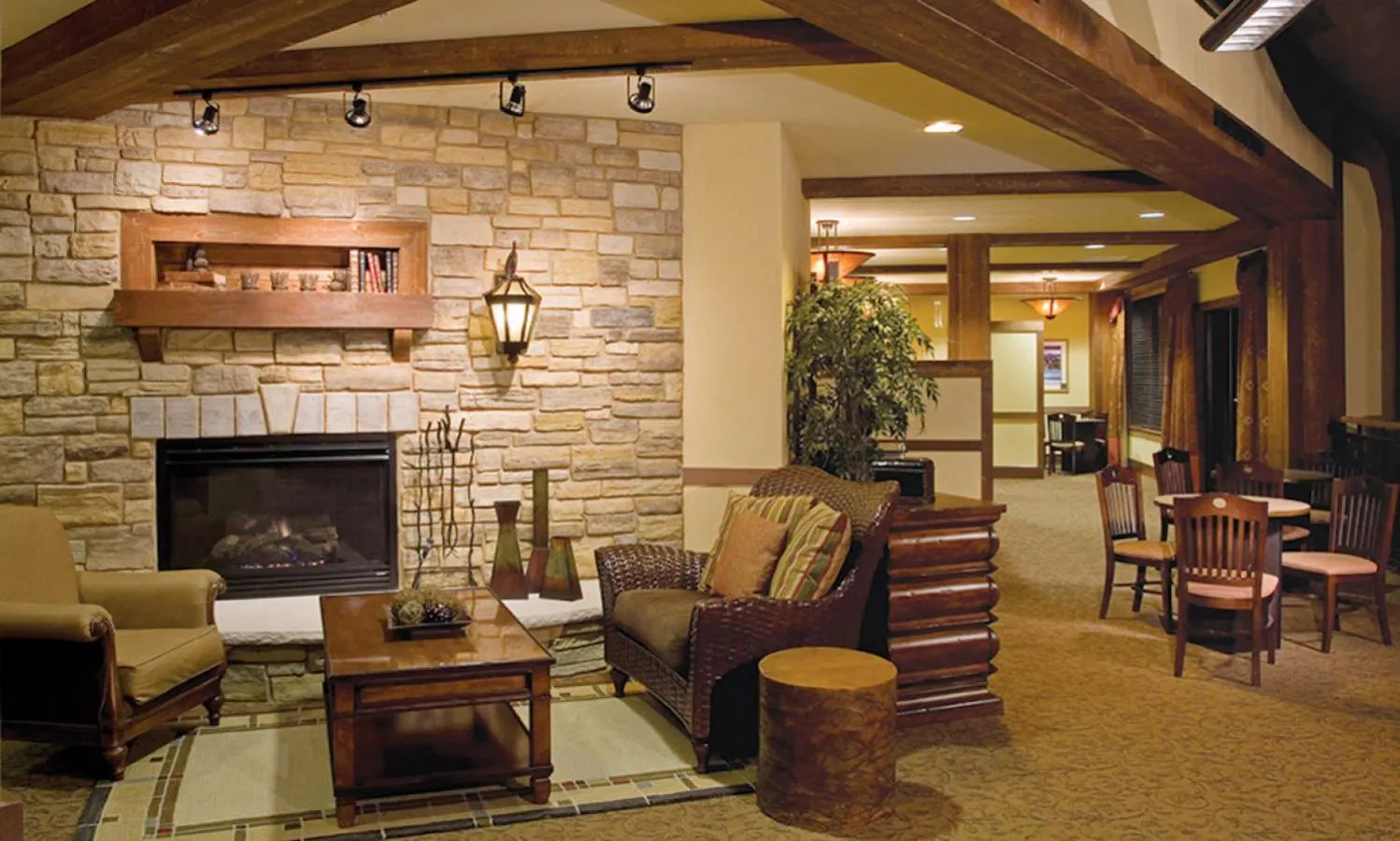 Lobby or reception in Wyndham Glacier Canyon 2 BR