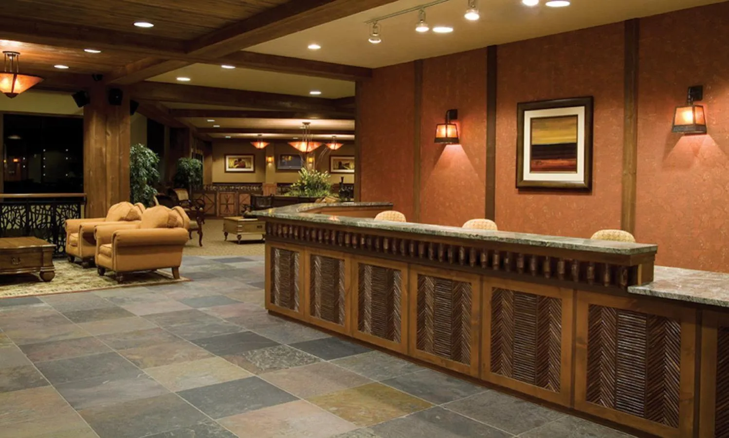 Lobby or reception in Wyndham Glacier Canyon 2 BR