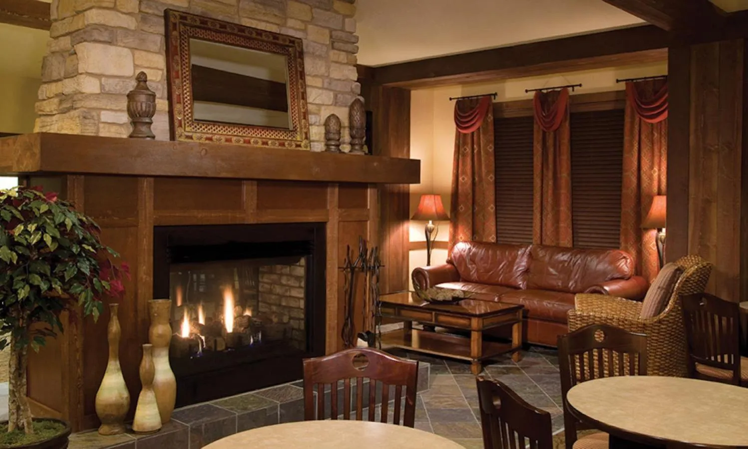 Lobby or reception in Wyndham Glacier Canyon 2 BR