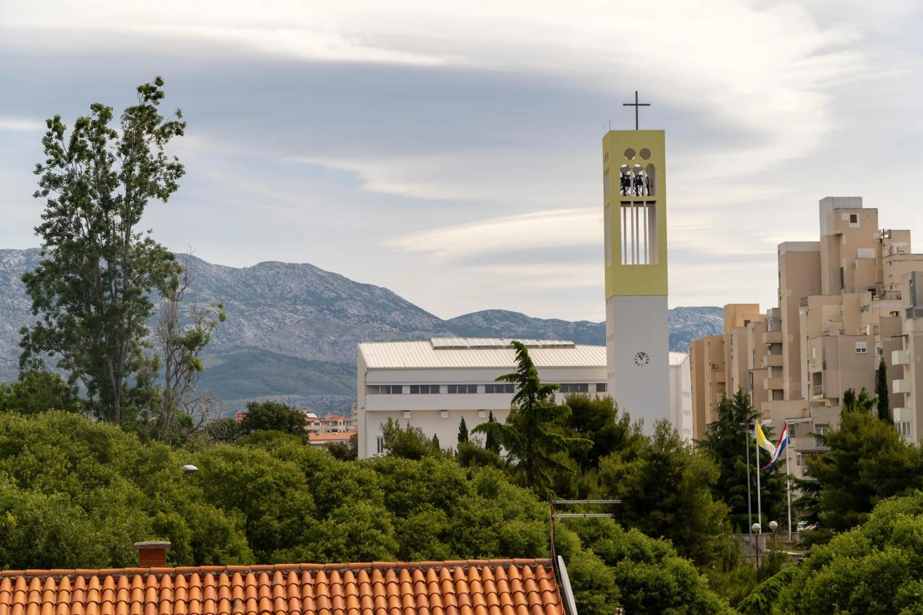 Garden view in Apartments Cordis