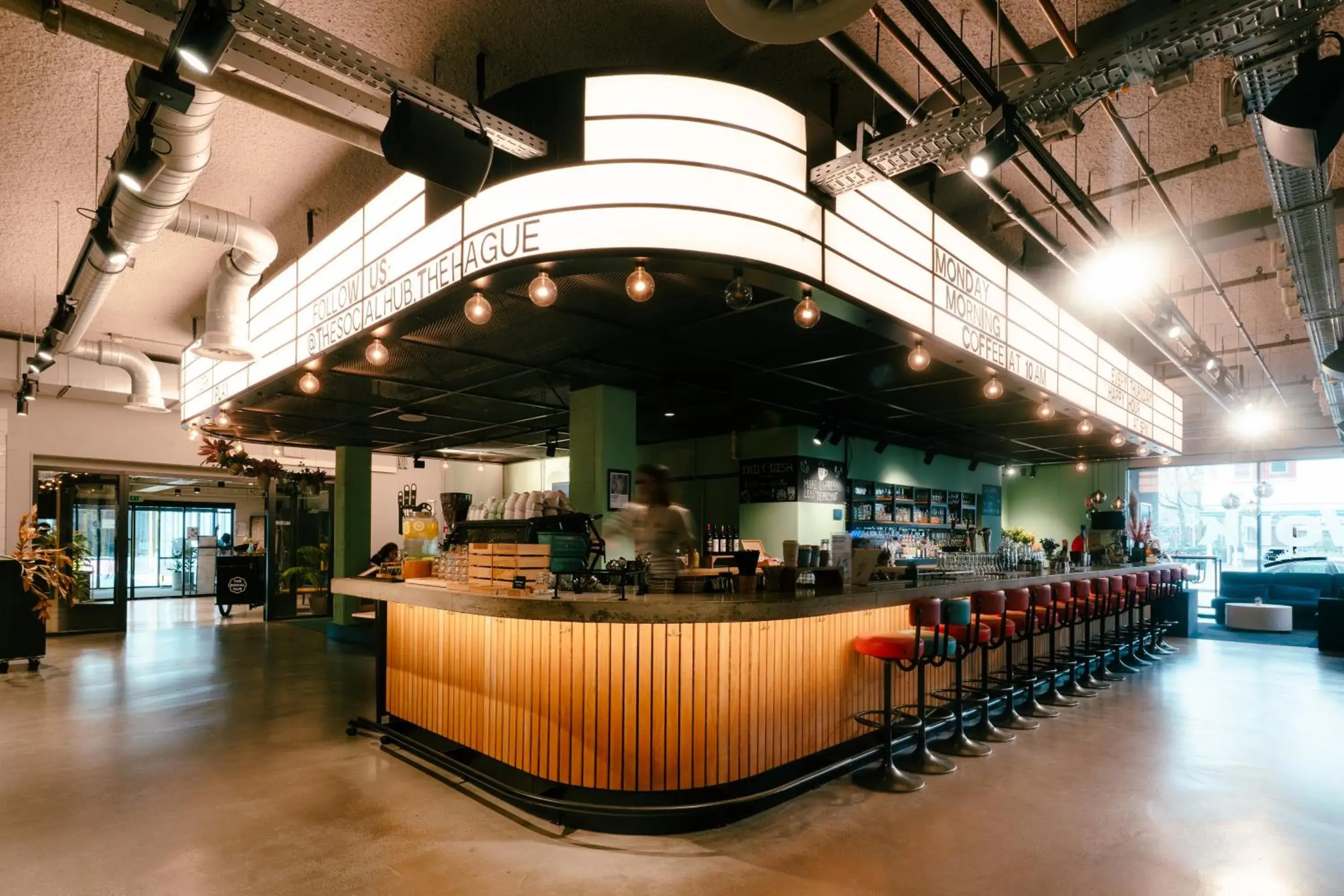 Restaurant/places to eat in The Social Hub The Hague Restaurant/places to eat in The Social Hub The Hague