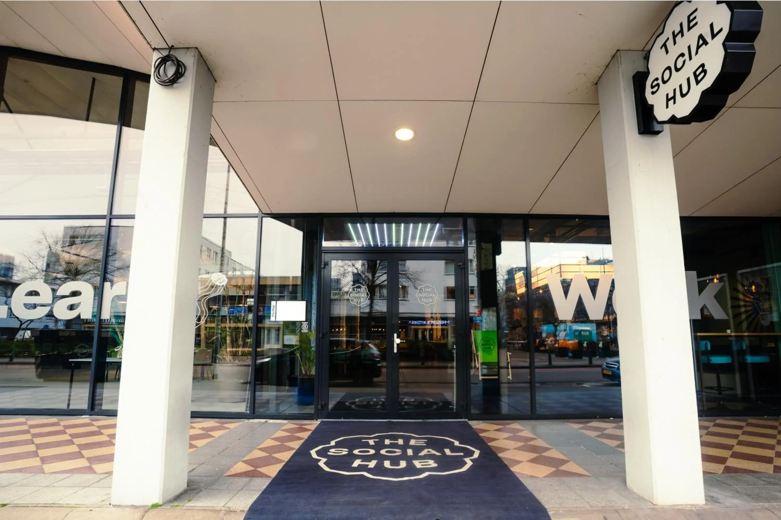 Property building in The Social Hub The Hague Property building in The Social Hub The Hague