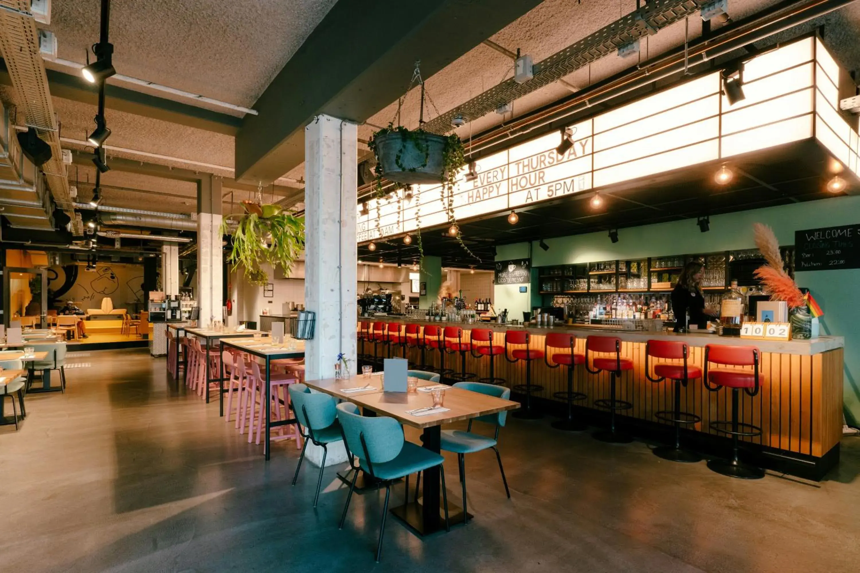 Restaurant/places to eat in The Social Hub The Hague Restaurant/places to eat in The Social Hub The Hague