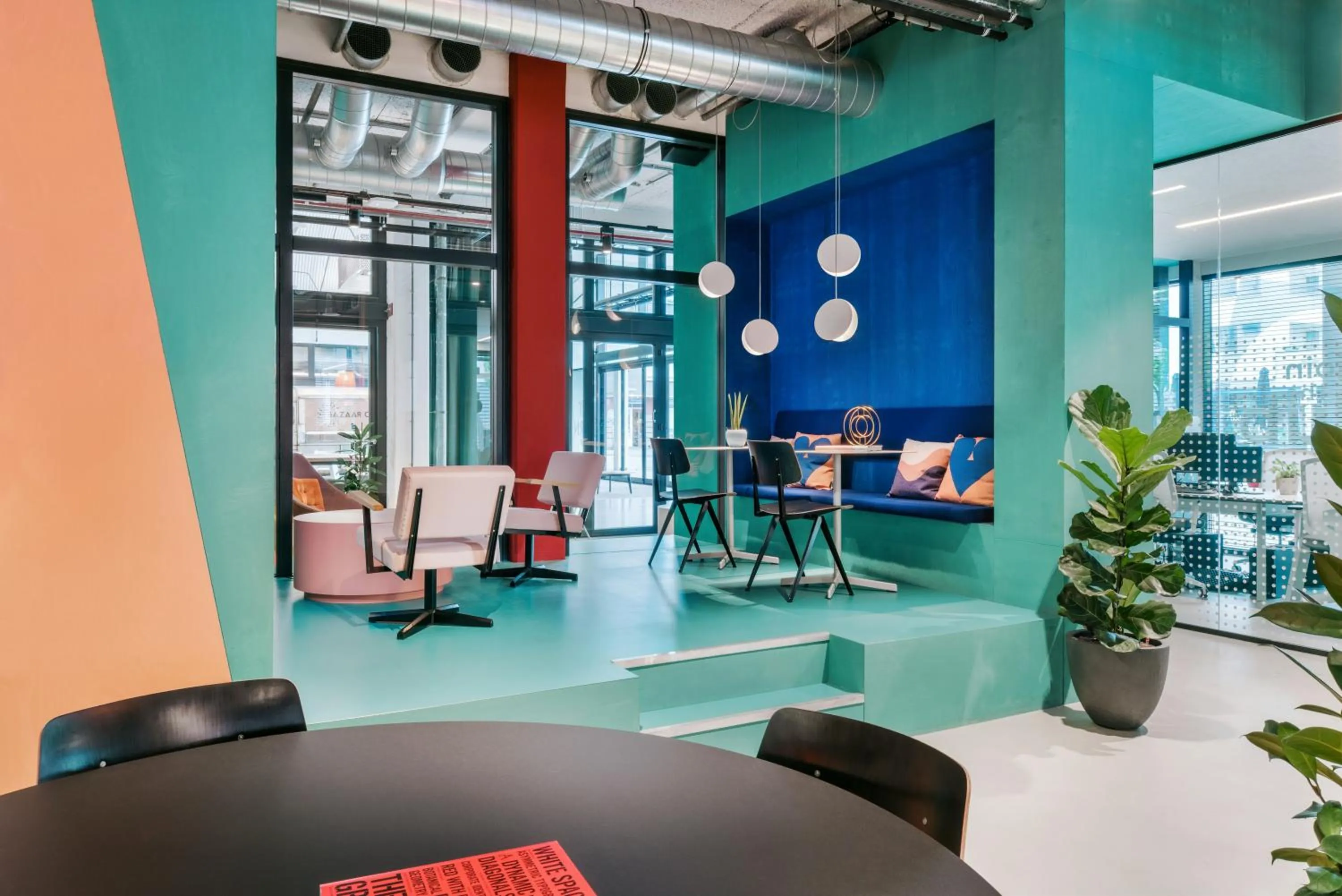 Lobby or reception in The Social Hub The Hague