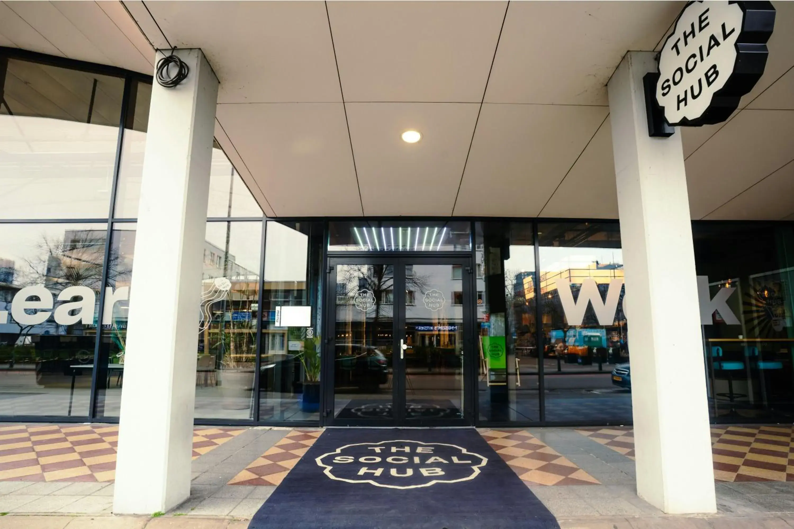 Property building in The Social Hub The Hague Property building in The Social Hub The Hague