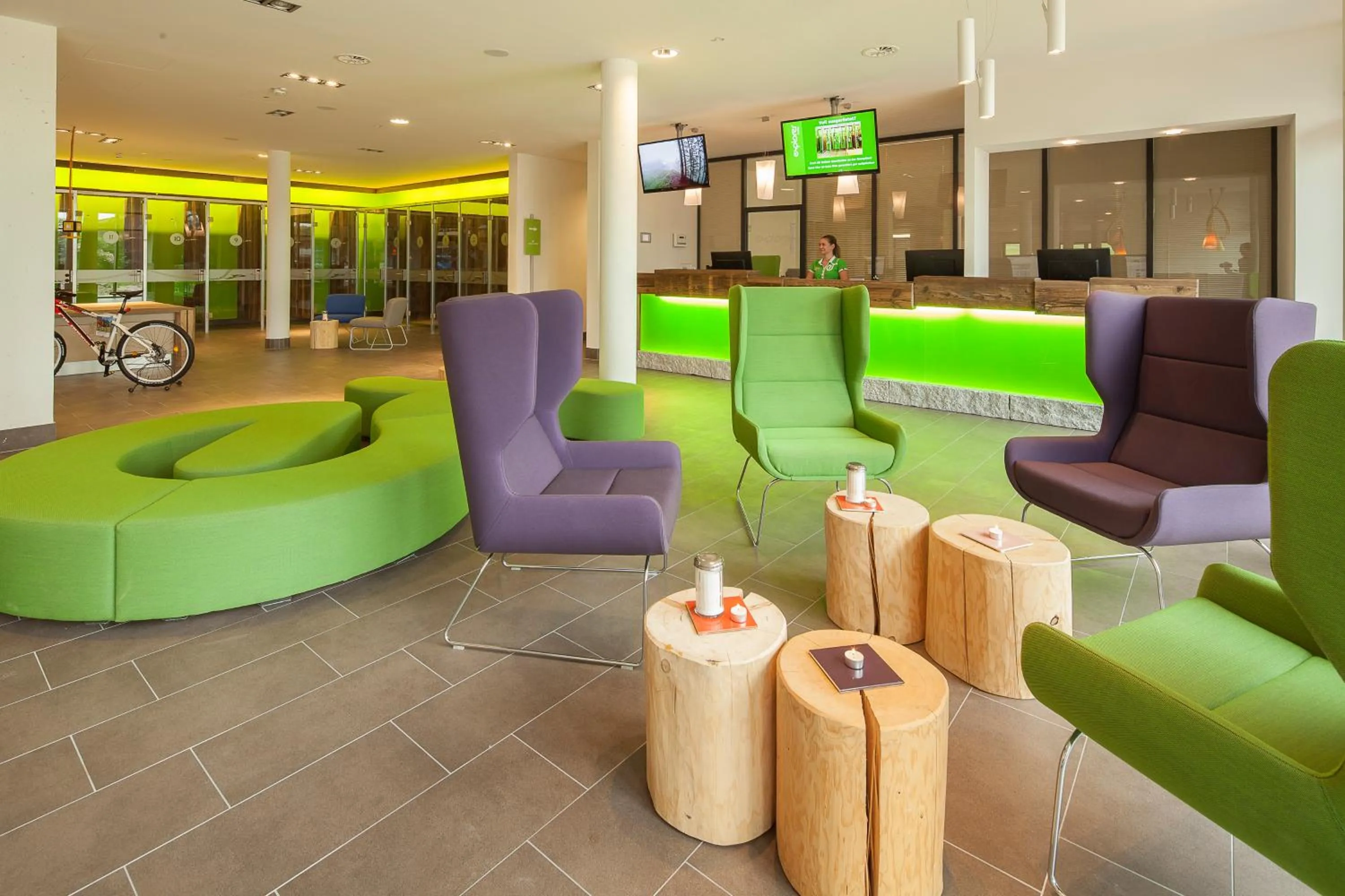 Lobby or reception in Explorer Hotel Berchtesgaden