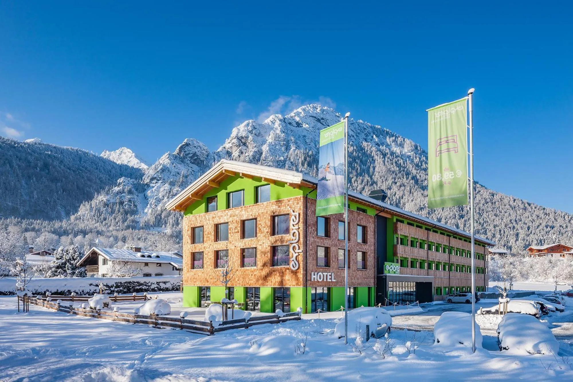 Property building in Explorer Hotel Berchtesgaden