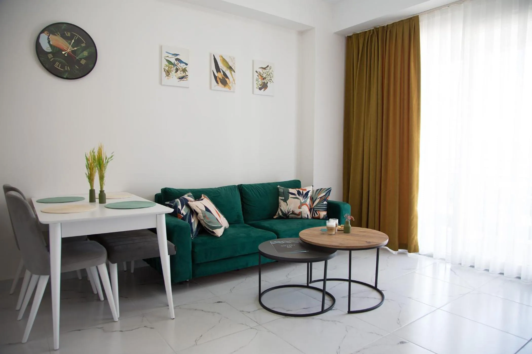 Living room in ArtLife apartments (FAUNA)