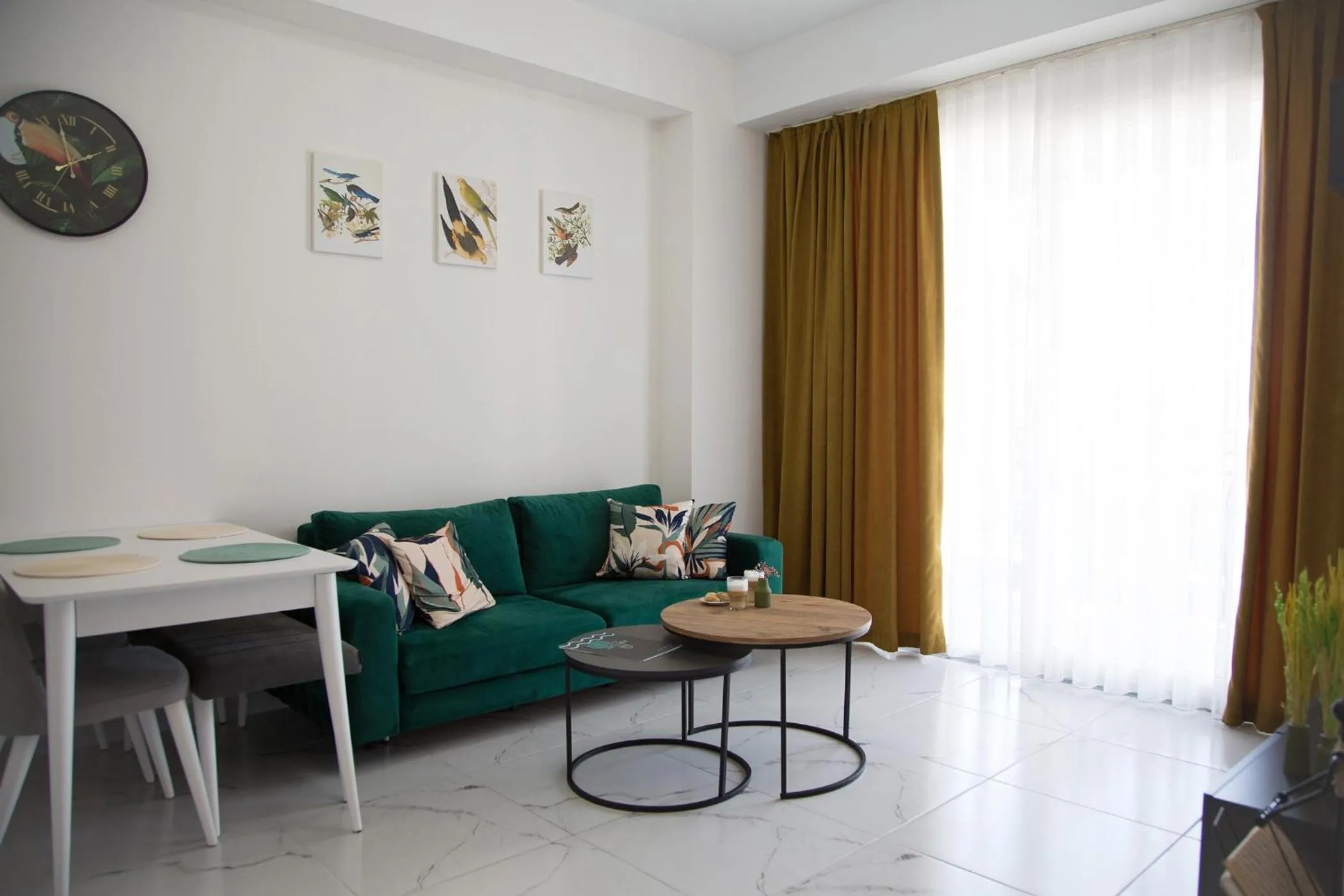 Living room in ArtLife apartments (FAUNA)