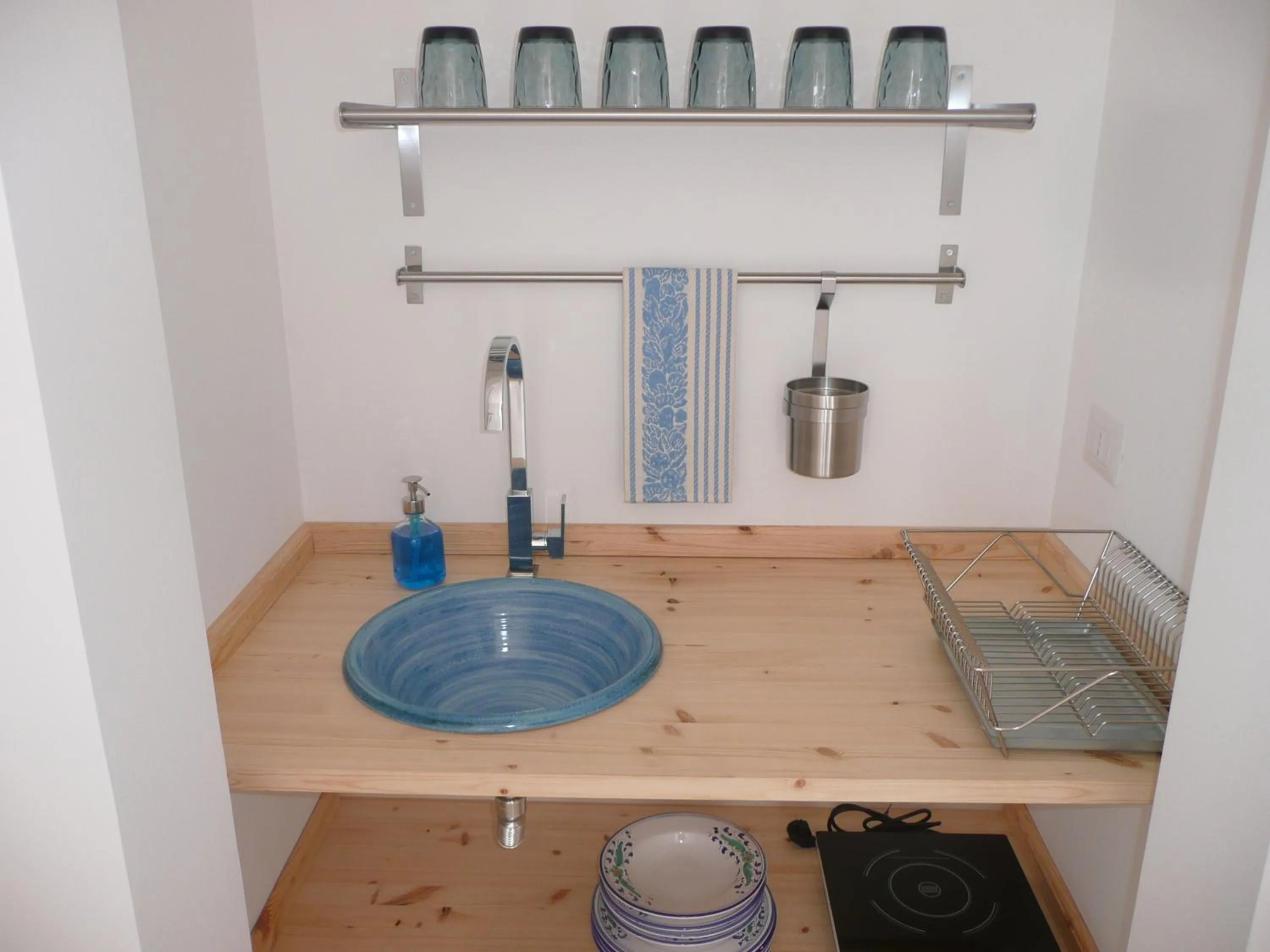 Kitchen or kitchenette in I Santi Coronati