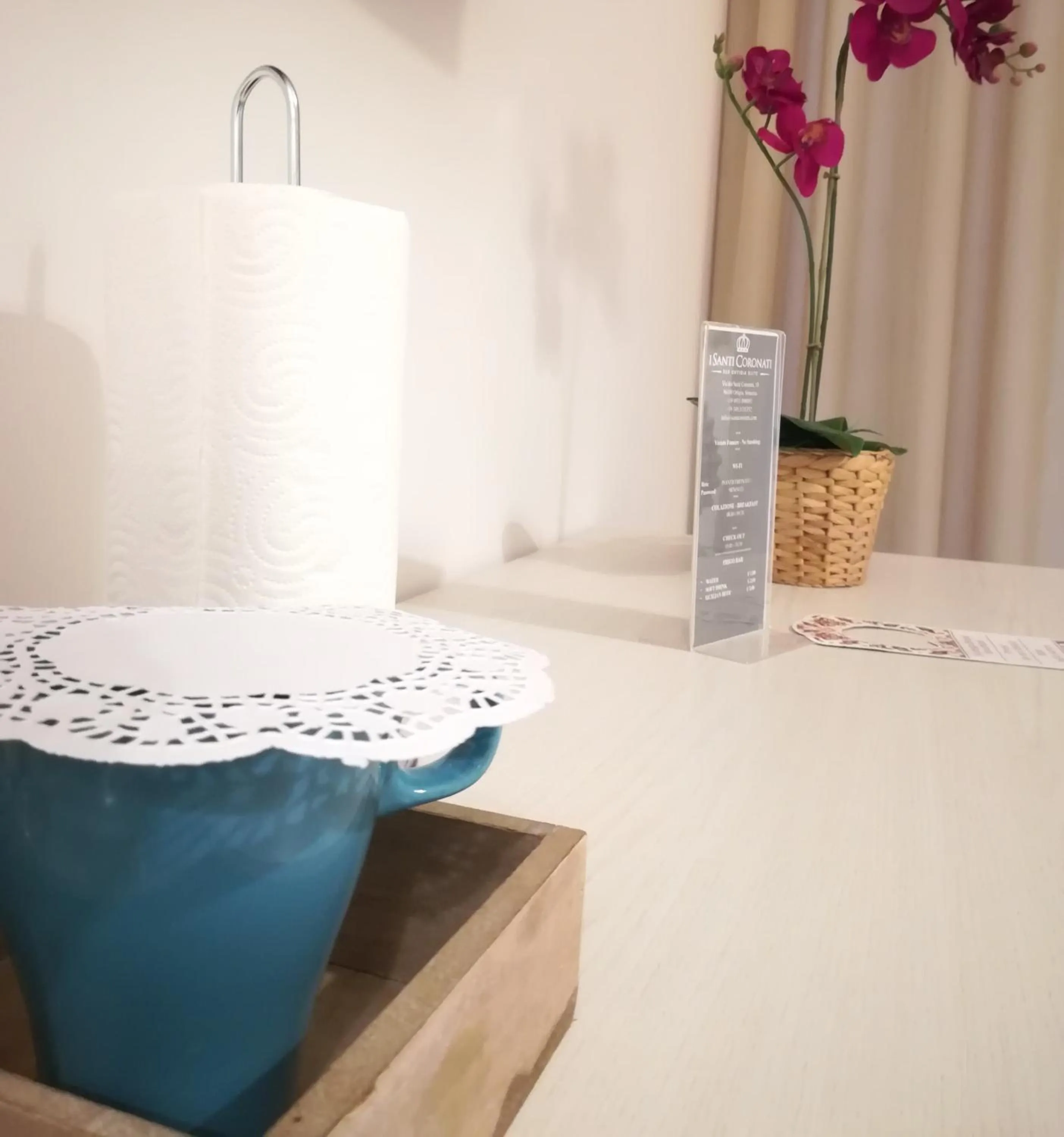 Decorative detail in I Santi Coronati