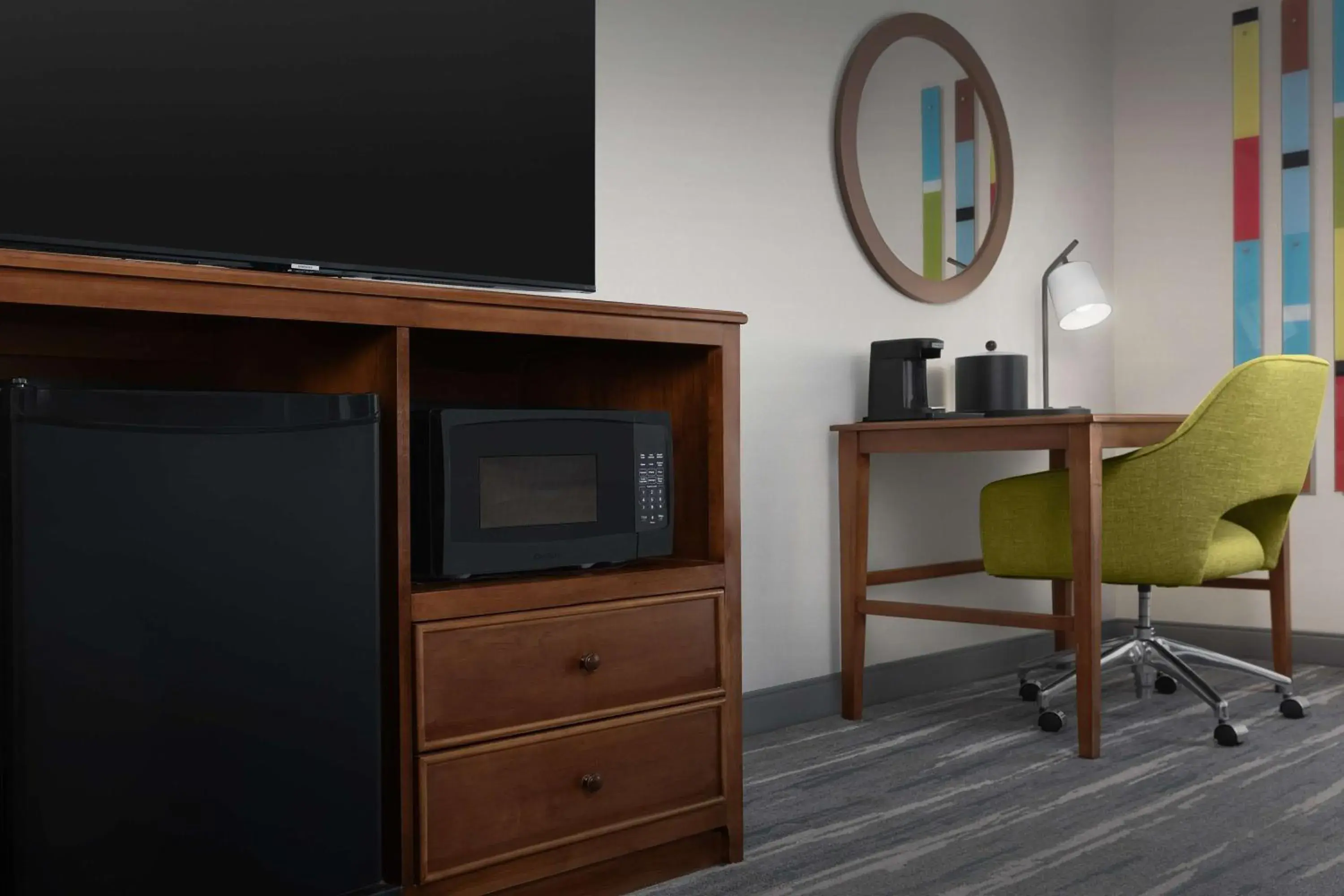 Bedroom in Hampton Inn and Suites Lynchburg Bedroom in Hampton Inn and Suites Lynchburg