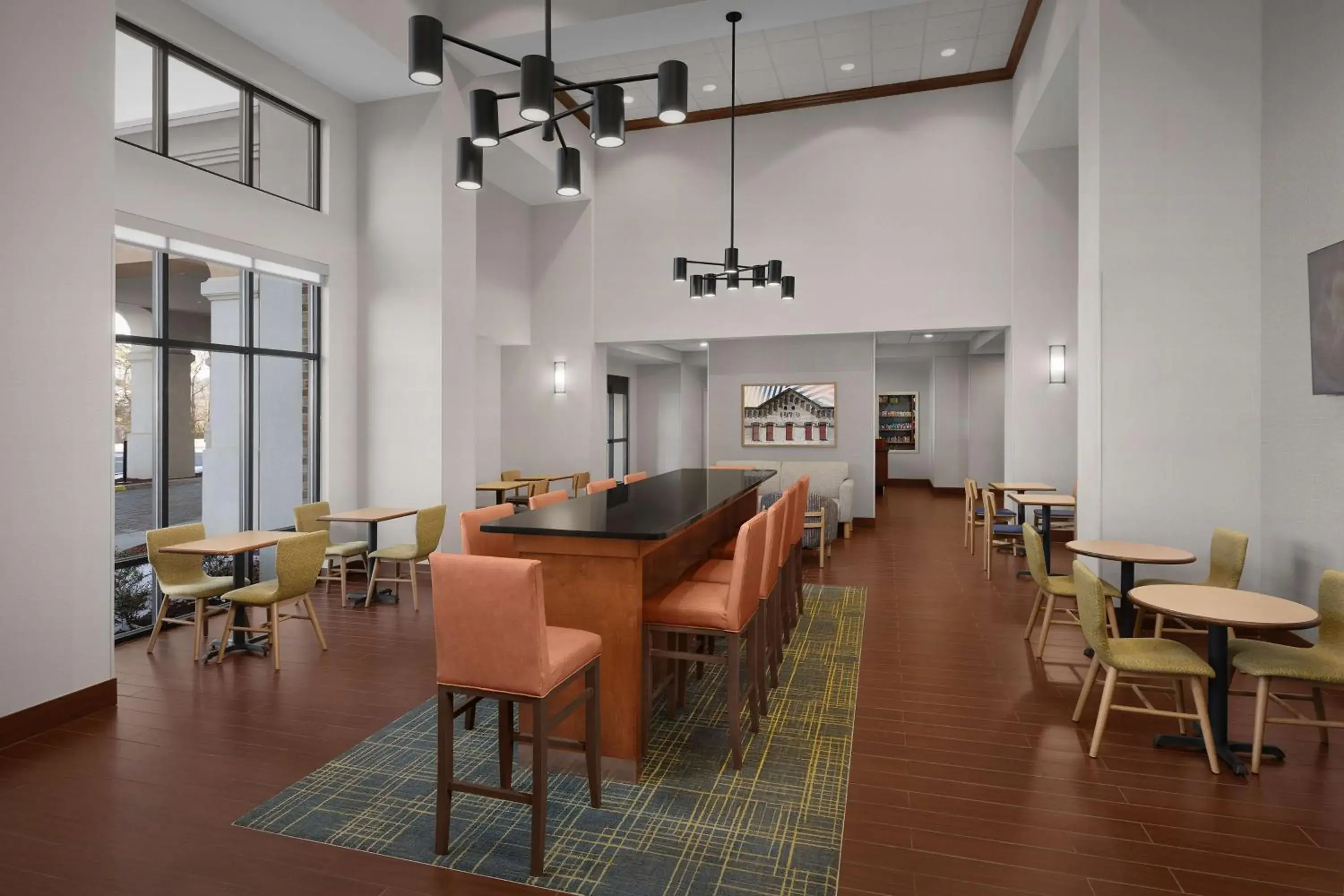 Lobby or reception in Hampton Inn and Suites Lynchburg Lobby or reception in Hampton Inn and Suites Lynchburg