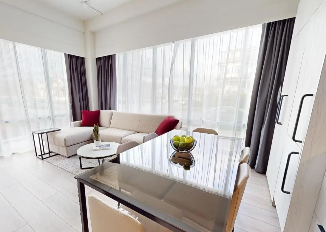 Seating area in Steveston Waterfront Hotel