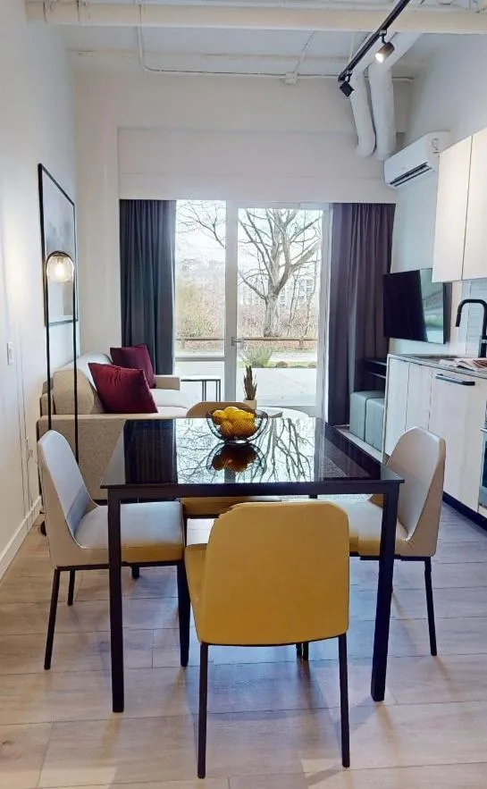 Seating area in Steveston Waterfront Hotel