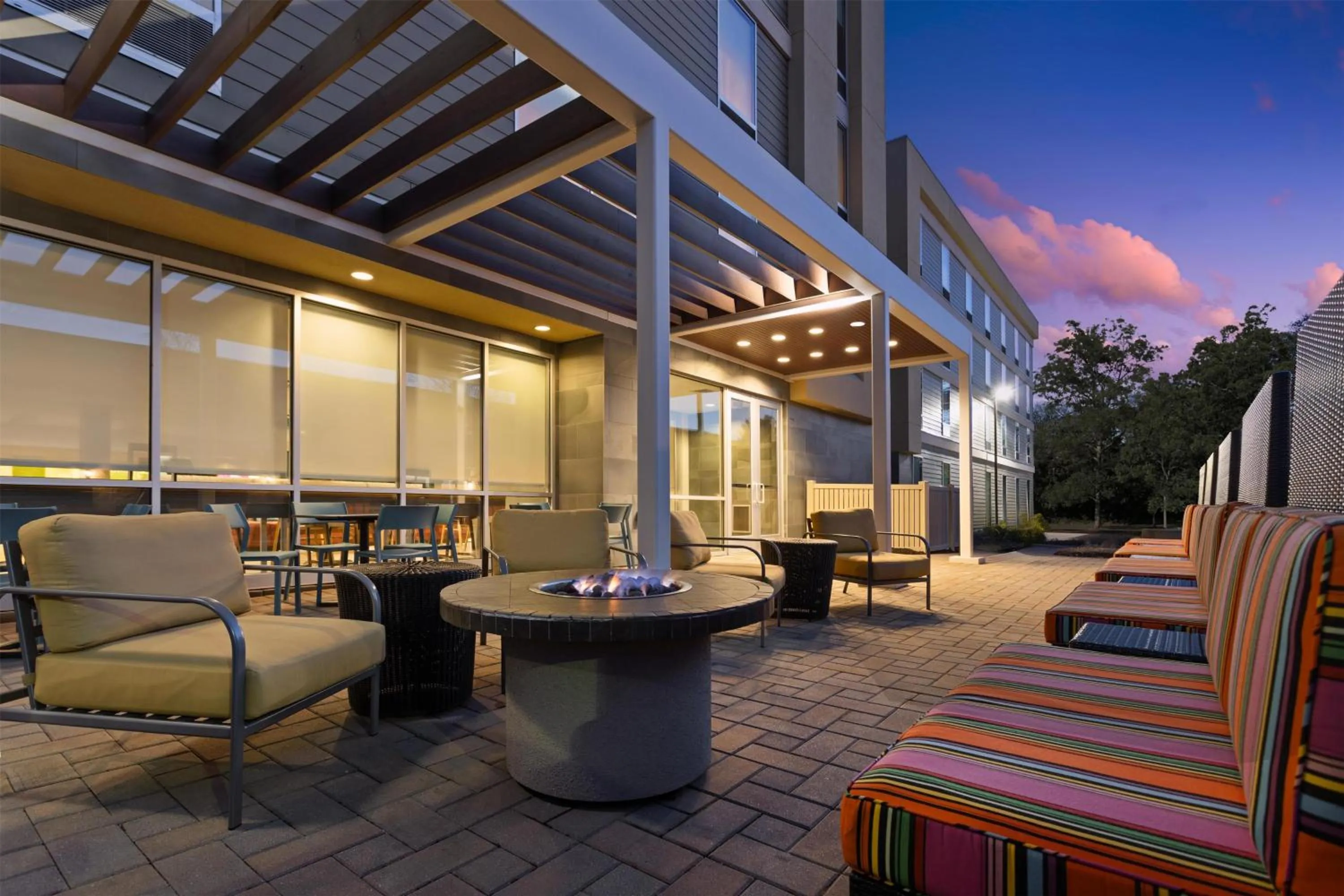 Patio in Home2 Suites Dover