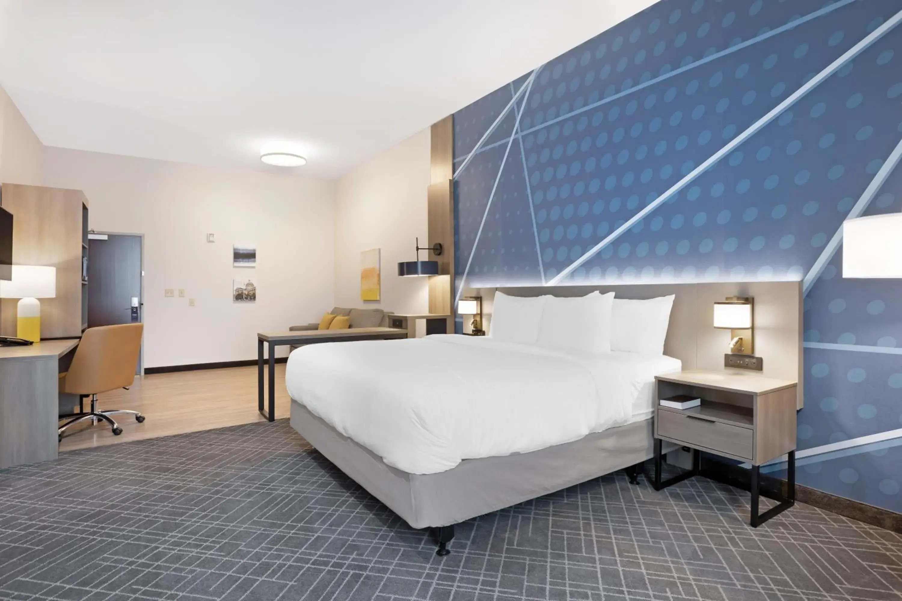 King Room - Disability Access/Non Smoking/Interior Hall in Comfort Inn & Suites US-60 King Room - Disability Access/Non Smoking/Interior Hall in Comfort Inn & Suites US-60