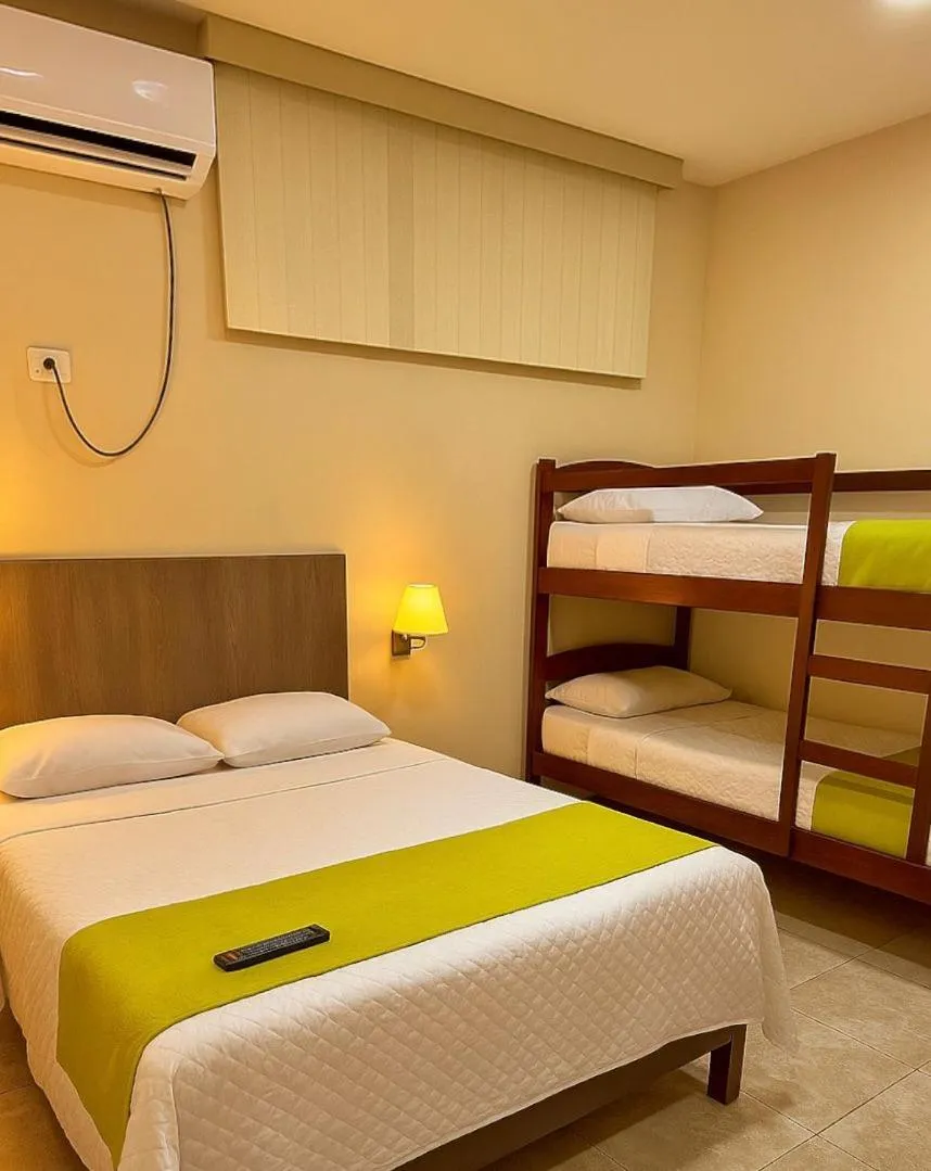 Bed in HOTEL MANTA BEACH MADRIGAL