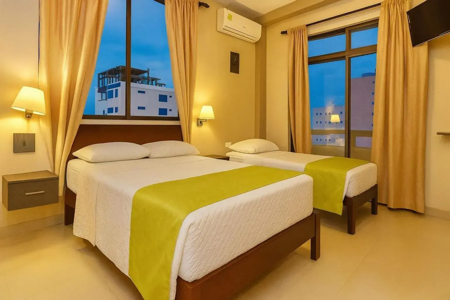 Double Room with Balcony and Sea View in HOTEL MANTA BEACH MADRIGAL Double Room with Balcony and Sea View in HOTEL MANTA BEACH MADRIGAL