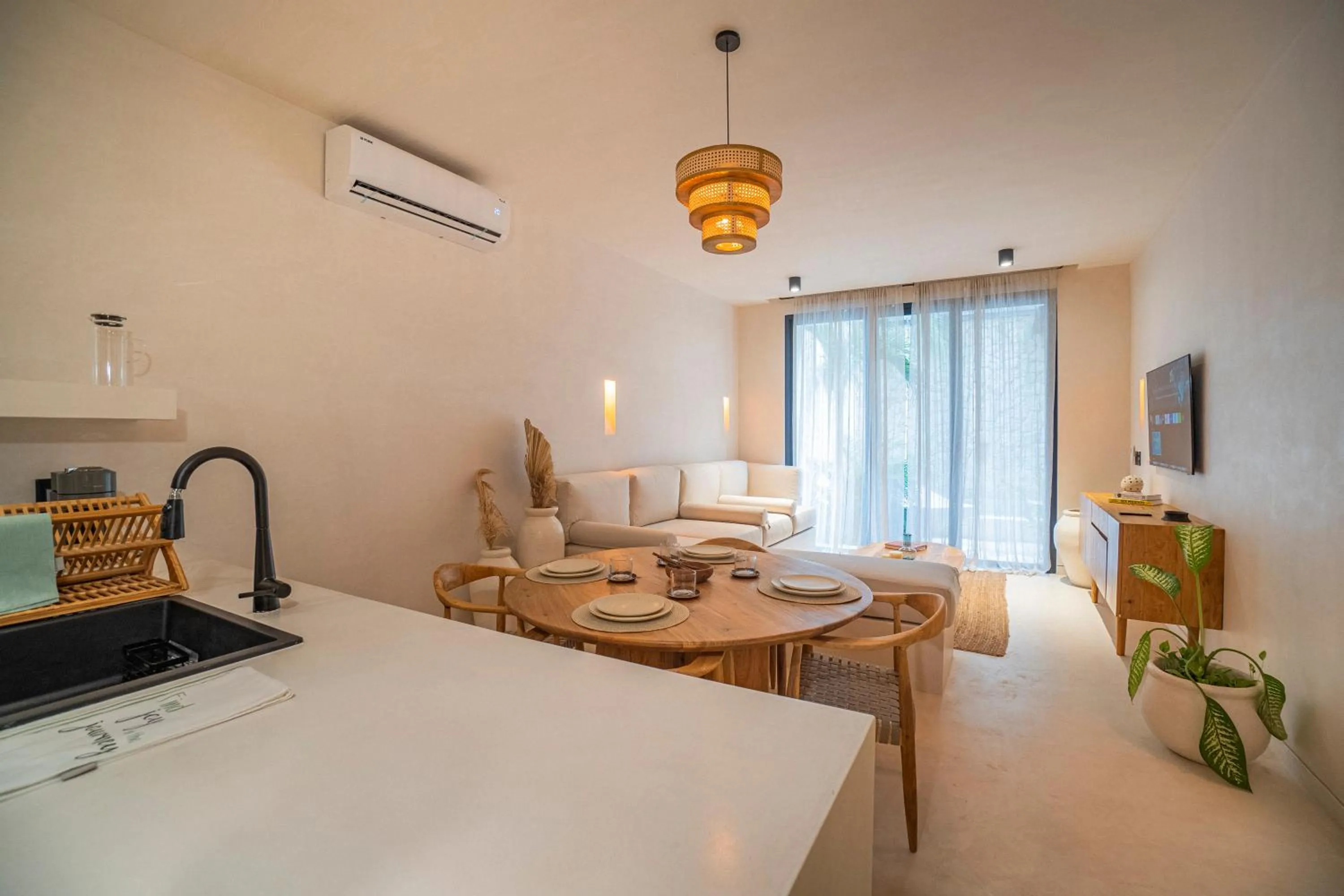 Kitchen or kitchenette in Nãmas Tulum