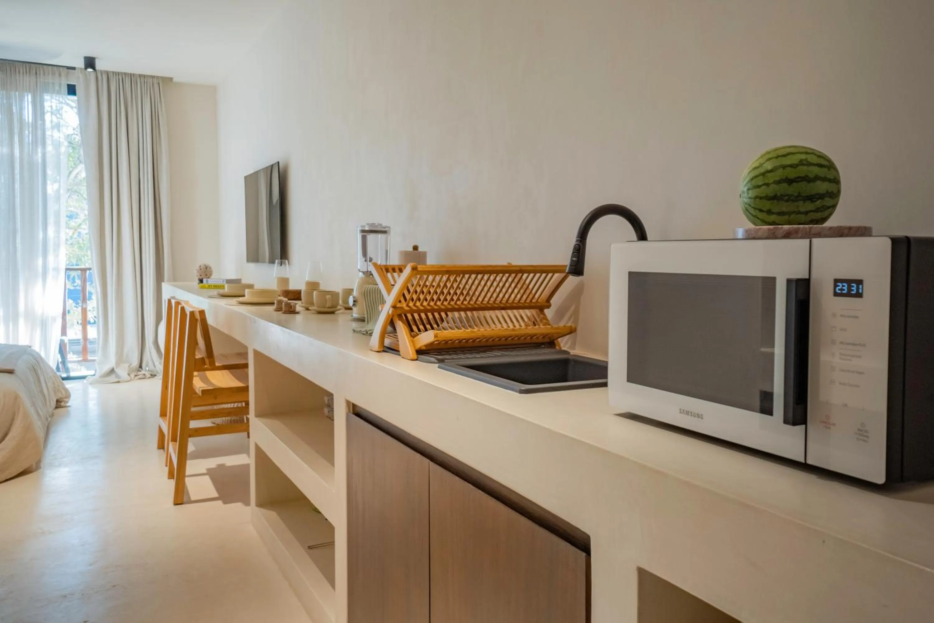 Kitchen or kitchenette in Nãmas Tulum