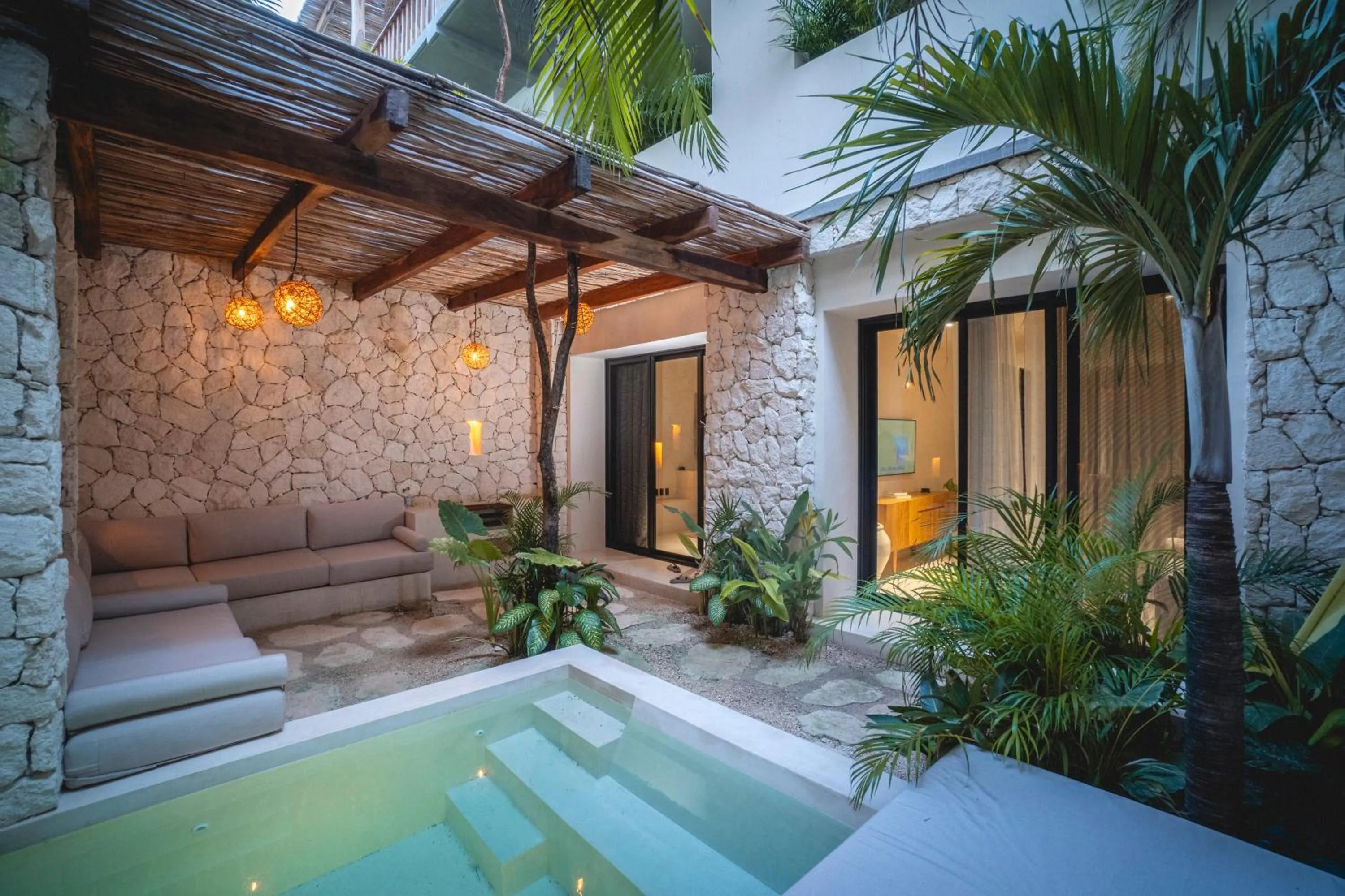 Patio in Nãmas Tulum