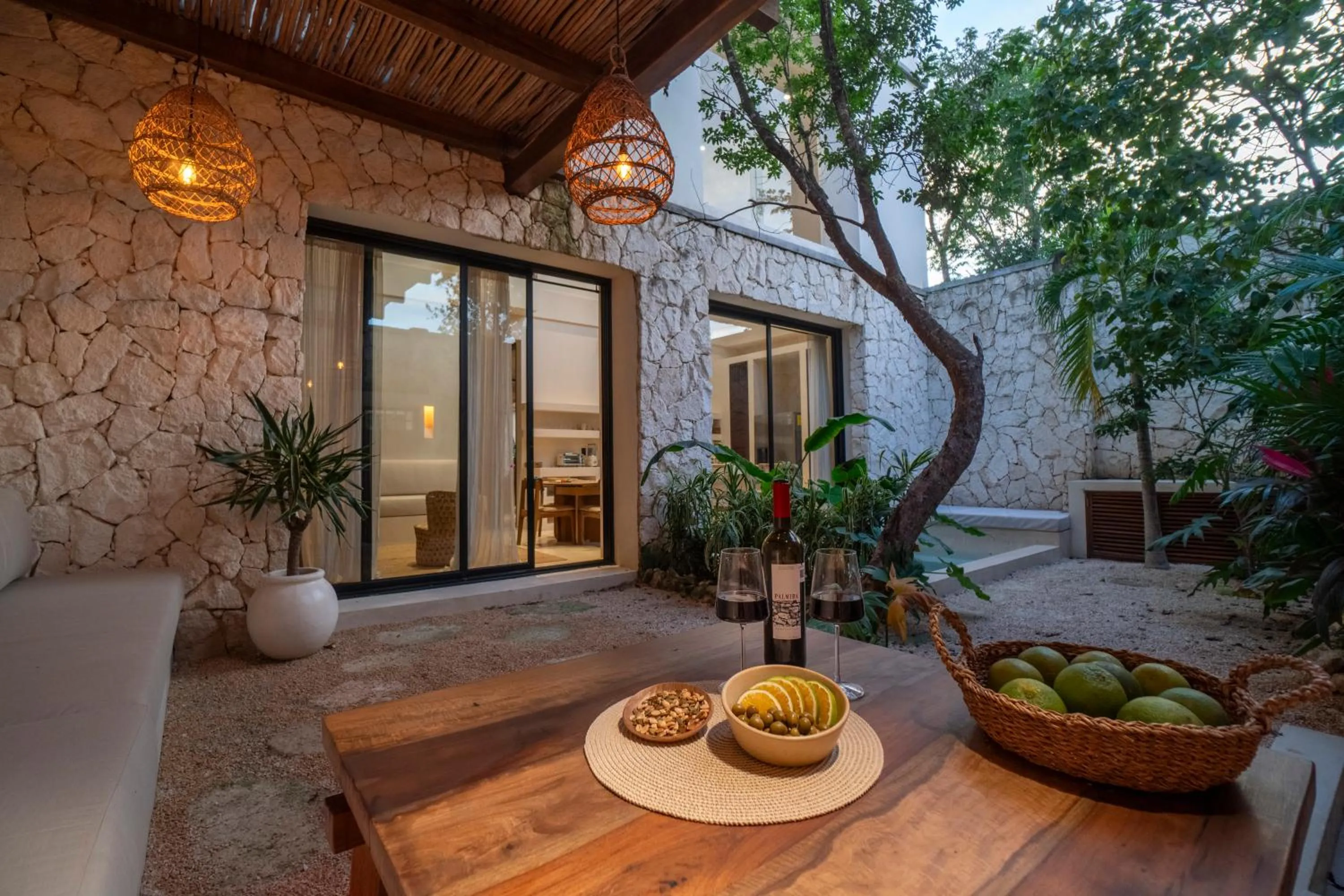 Garden in Nãmas Tulum