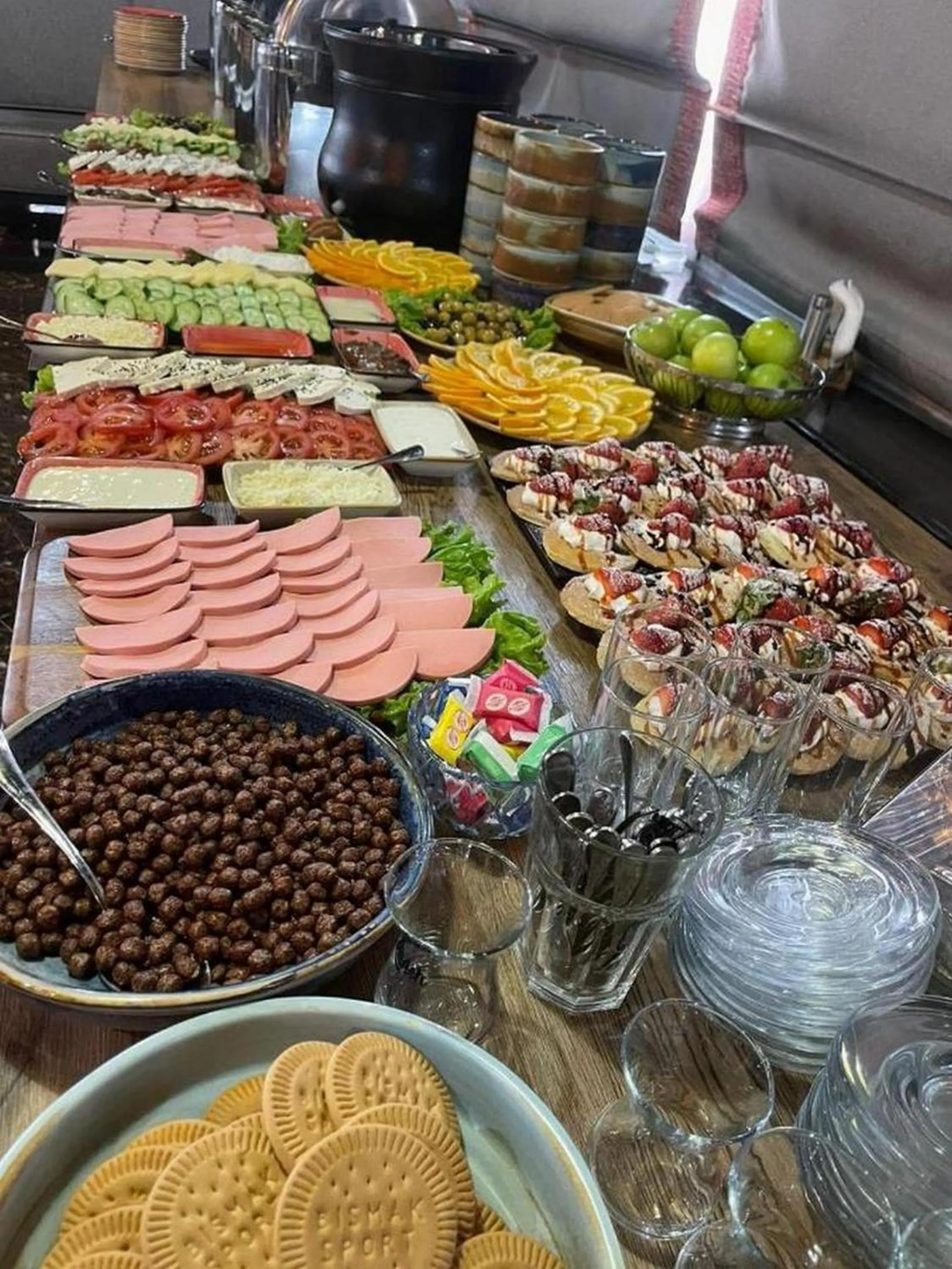 Breakfast in King Hotel Baku